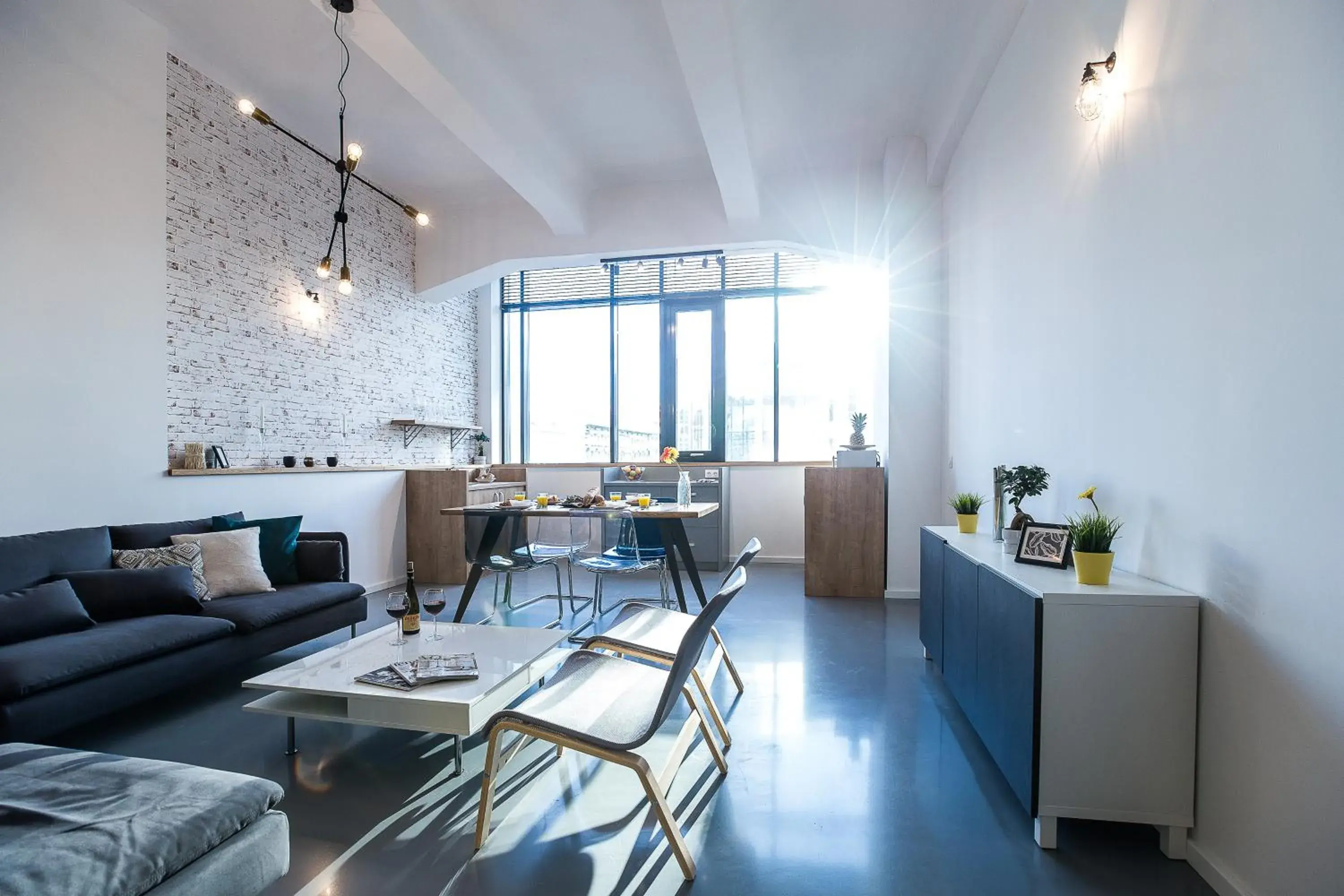 Living room, Seating Area in LOFT Astoria