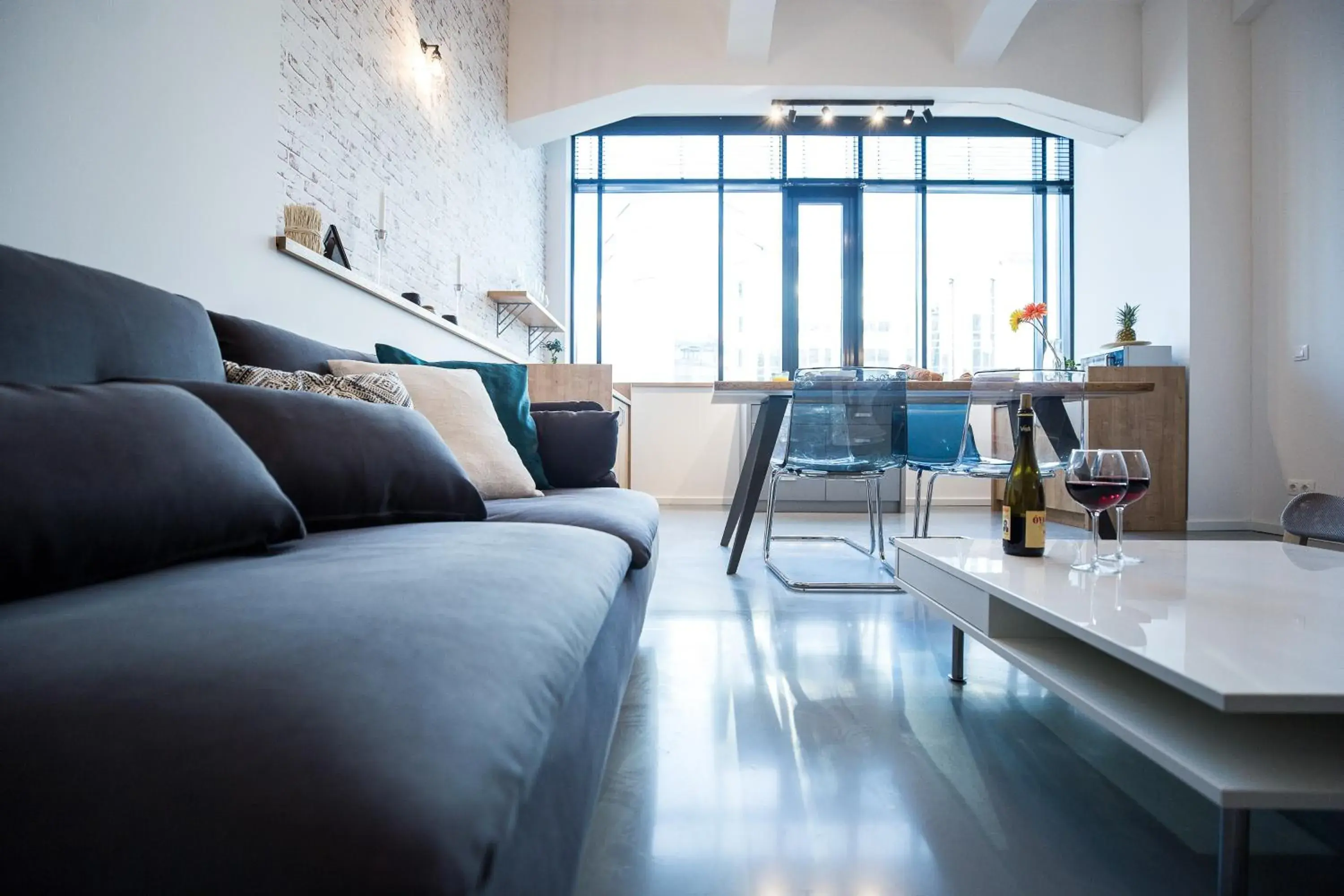 Living room, Seating Area in LOFT Astoria