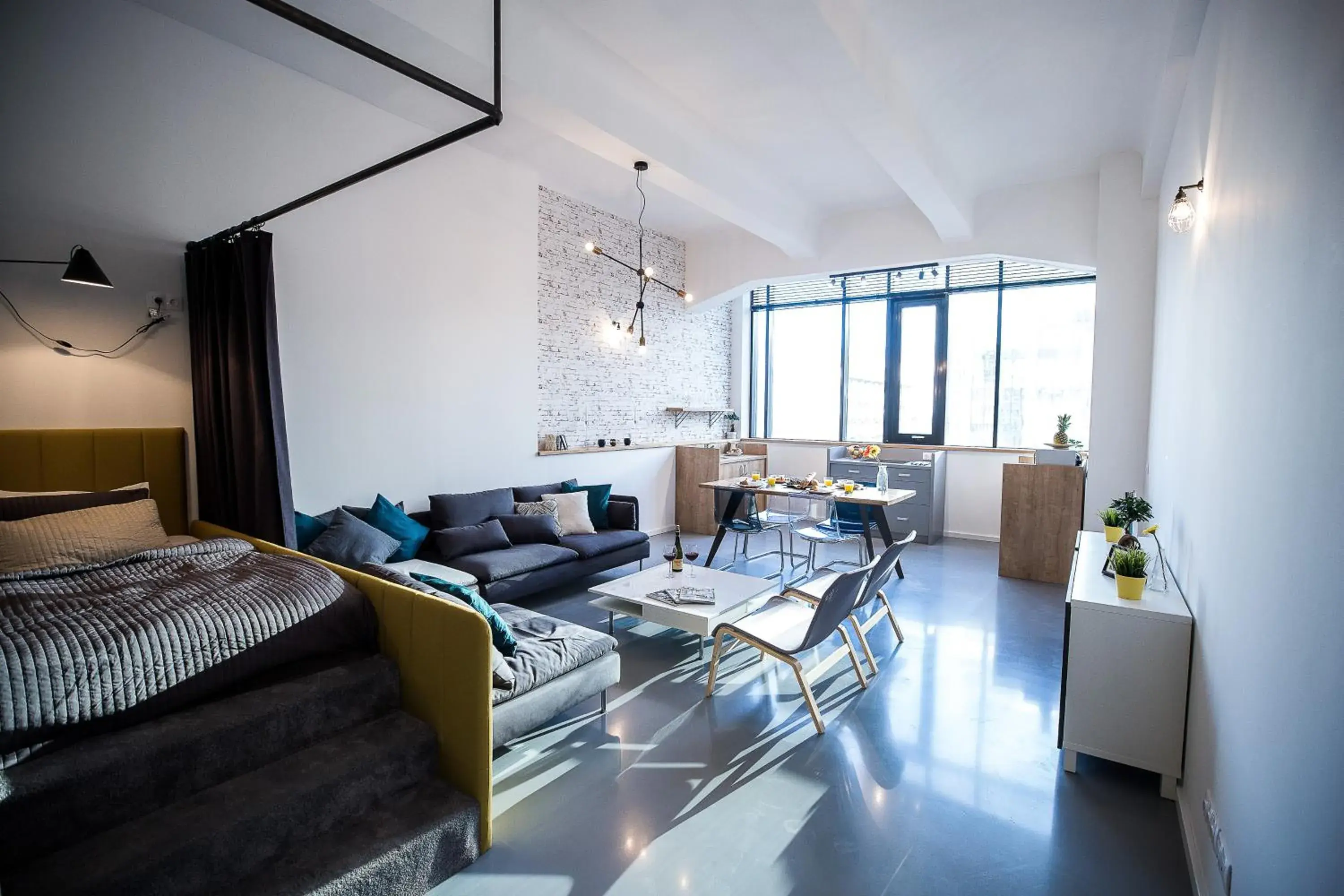 Living room, Seating Area in LOFT Astoria