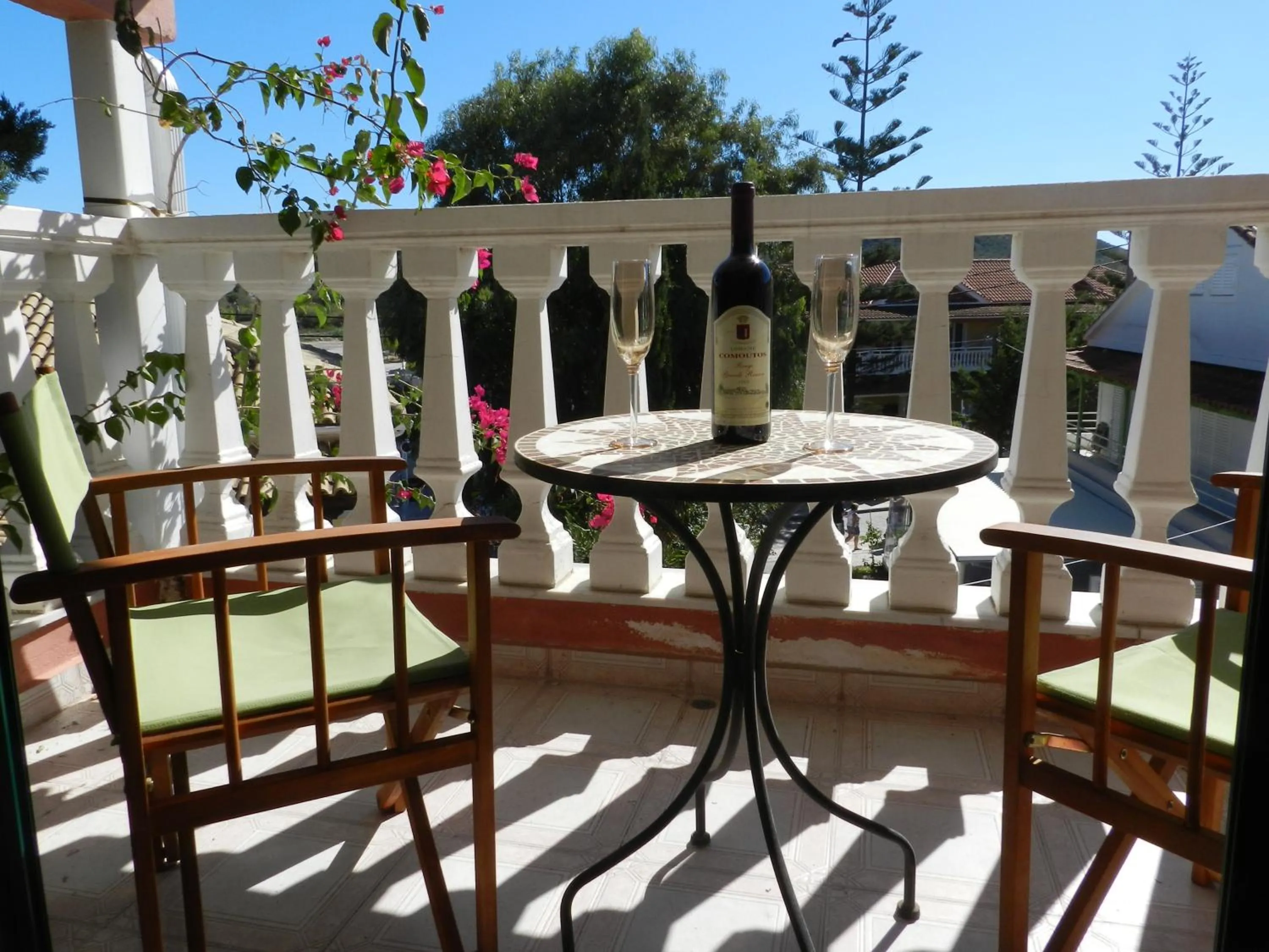 Balcony/Terrace in Infinity blue beach apartments - Renovated Apartments 2 Minutes from the Sea & Pool with Scenic Views