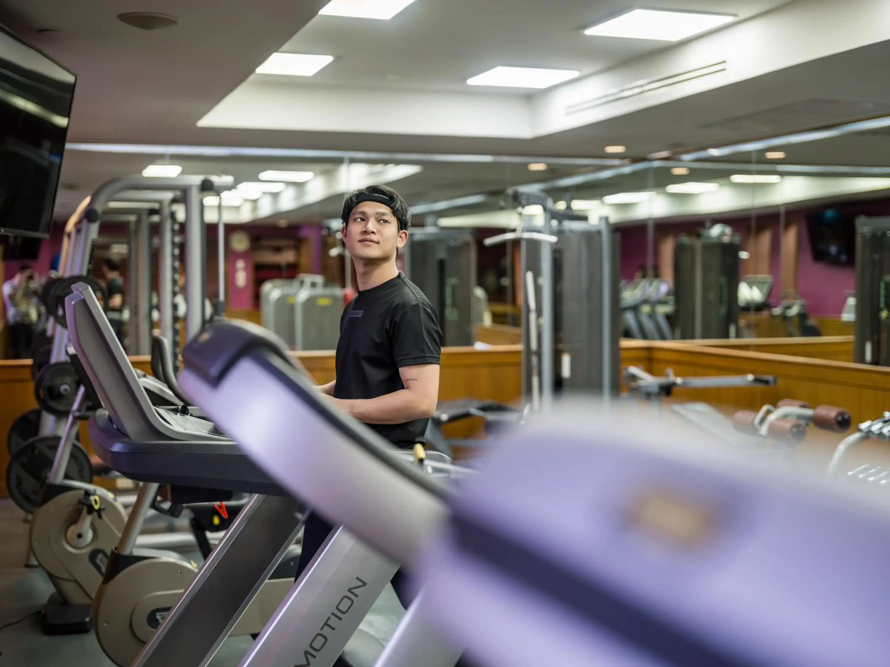 Fitness centre/facilities in Crowne Plaza Bangkok Lumpini Park by IHG Fitness centre/facilities in Crowne Plaza Bangkok Lumpini Park by IHG