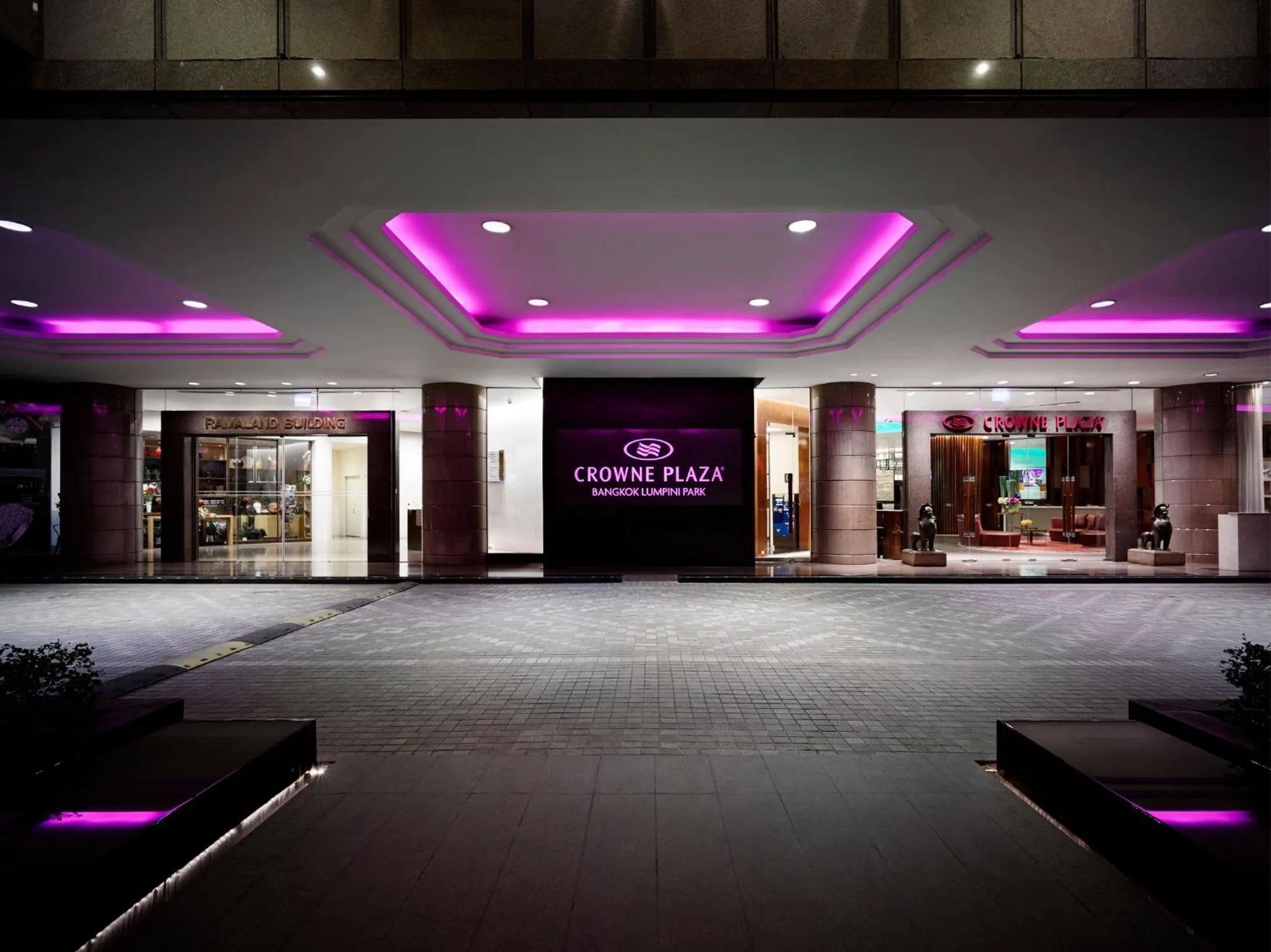 Property building in Crowne Plaza Bangkok Lumpini Park by IHG