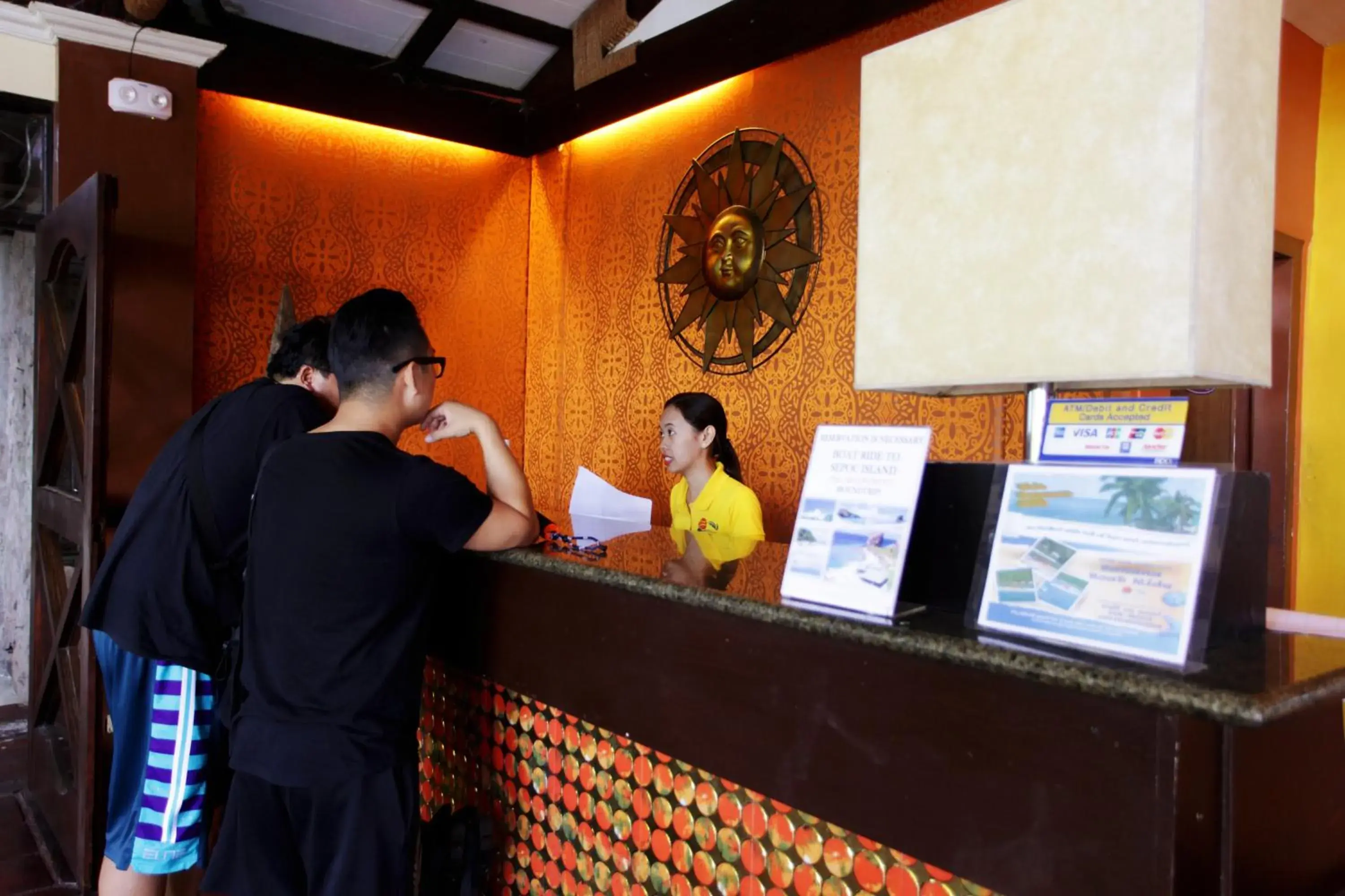 Lobby or reception in Eagle Point Beach and Dive Resort Lobby or reception in Eagle Point Beach and Dive Resort