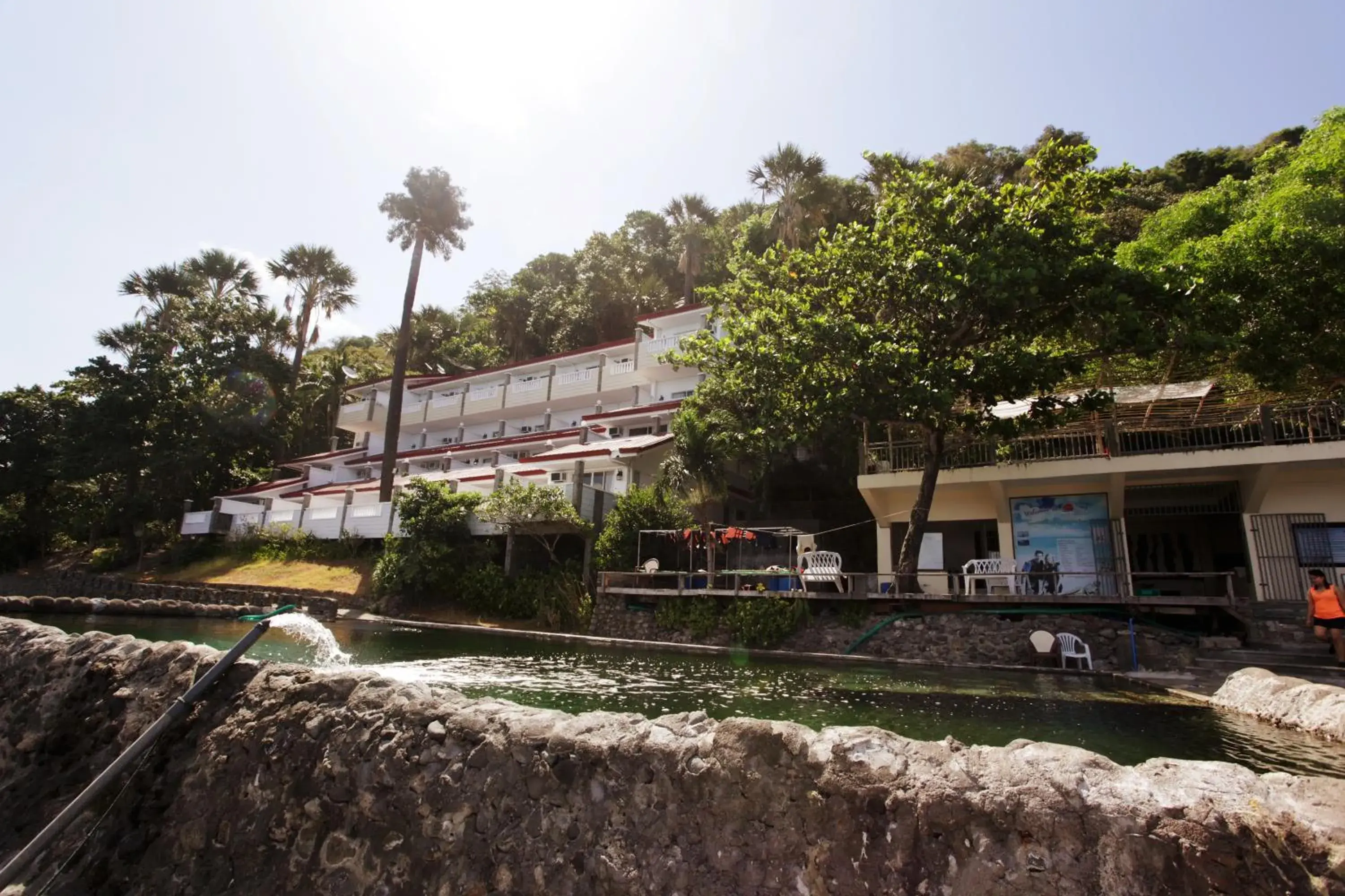 Property building in Eagle Point Beach and Dive Resort Property building in Eagle Point Beach and Dive Resort