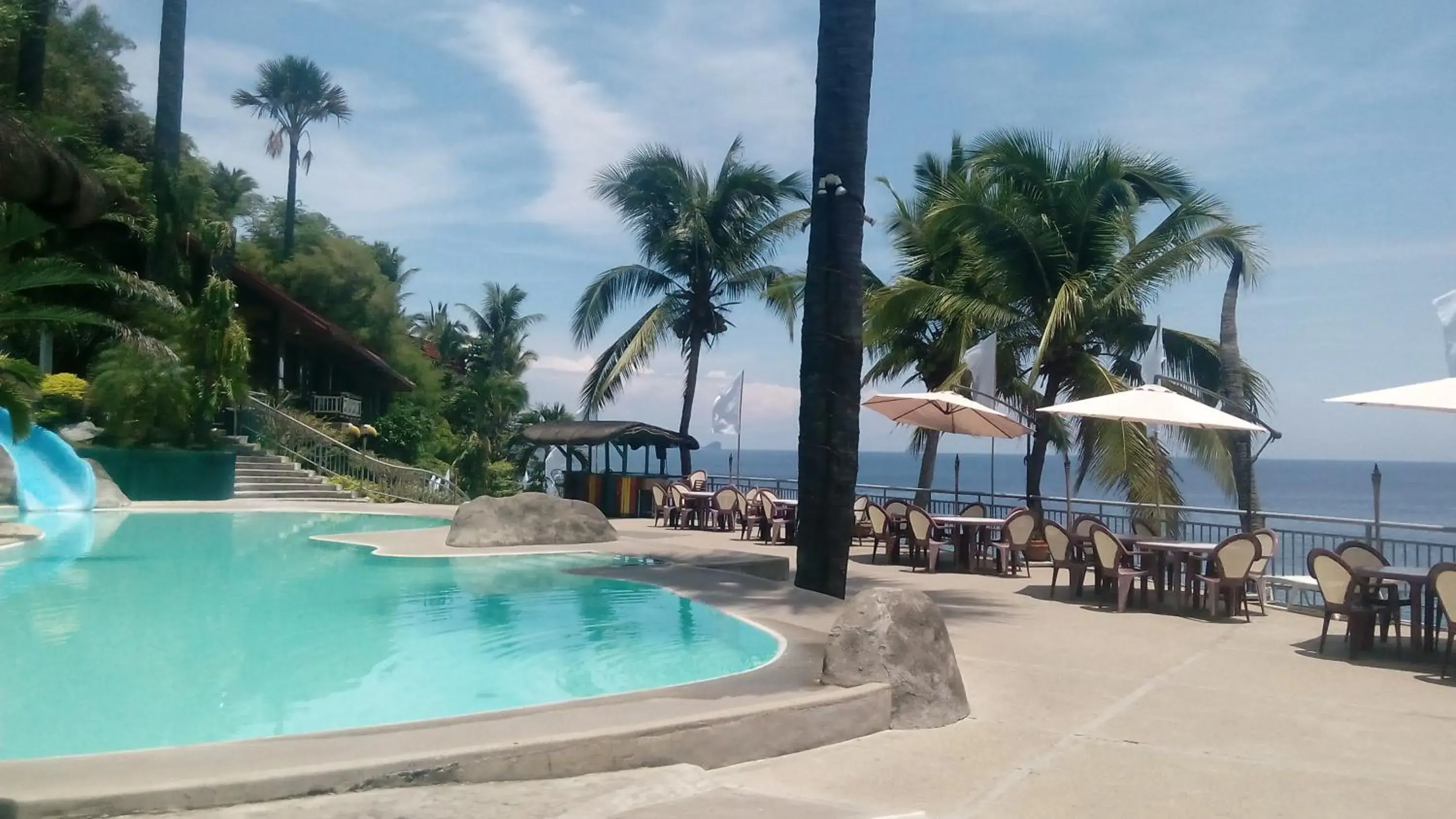 Swimming pool in Eagle Point Beach and Dive Resort Swimming pool in Eagle Point Beach and Dive Resort