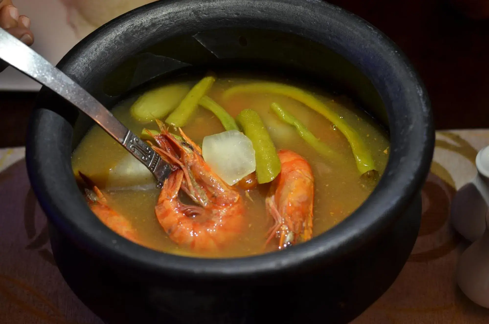 Food close-up in Eagle Point Beach and Dive Resort Food close-up in Eagle Point Beach and Dive Resort