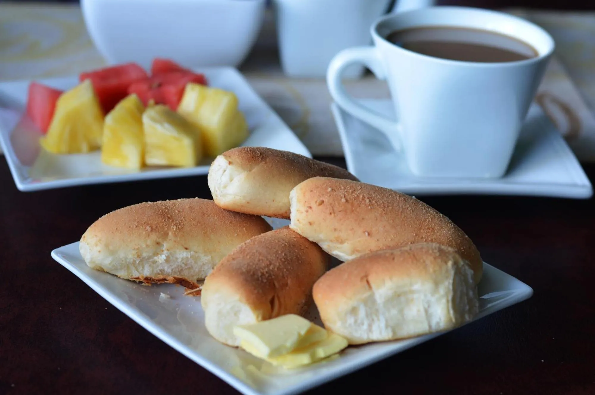 American breakfast in Eagle Point Beach and Dive Resort