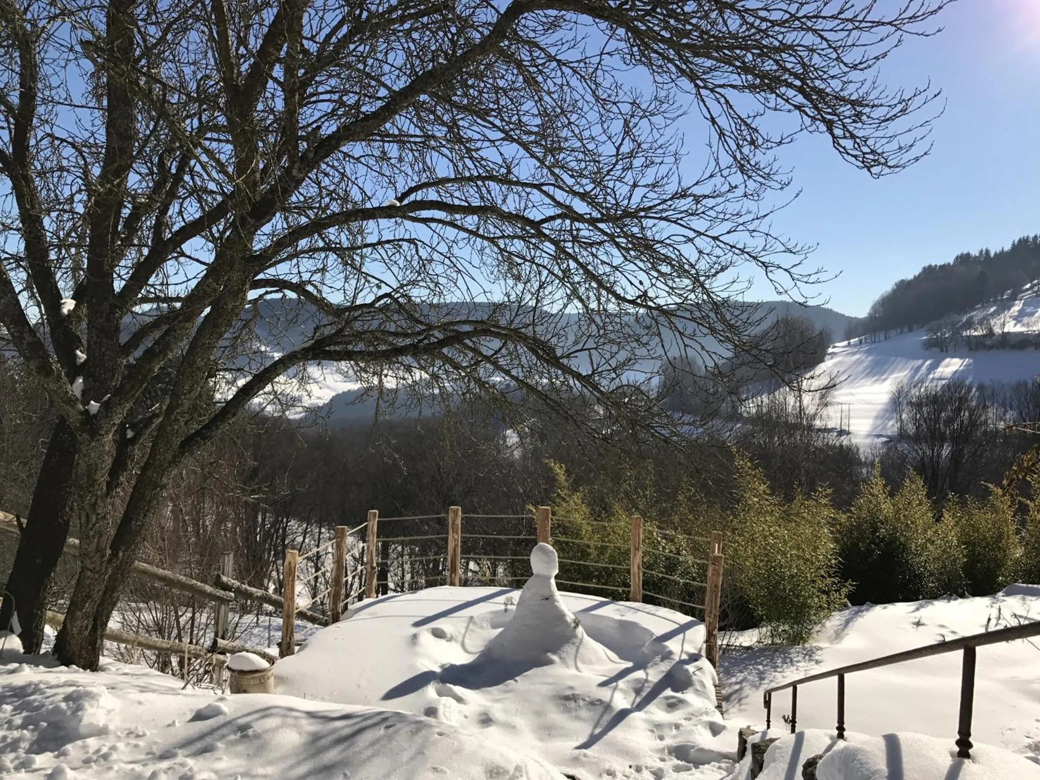 Natural landscape in La Grange d'Hannah - gîte & chambre d’hôtes de charme