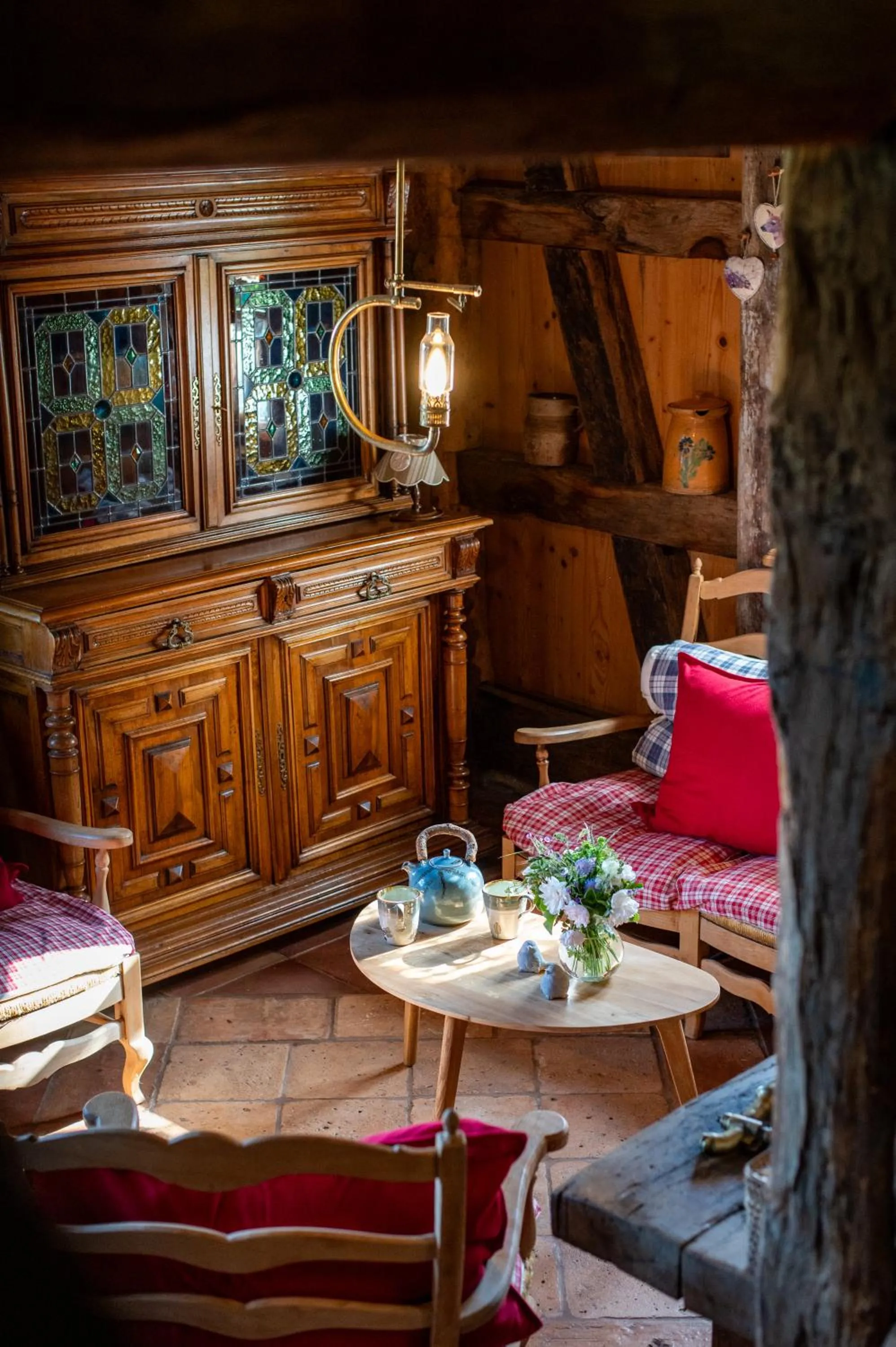 Living room in La Grange d'Hannah - gîte & chambre d’hôtes de charme