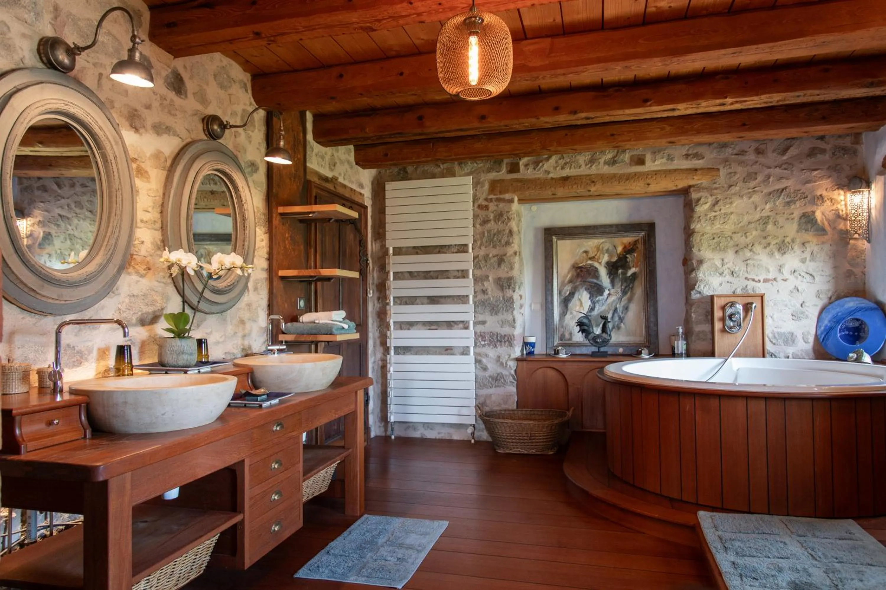 Bathroom in La Grange d'Hannah - gîte & chambre d’hôtes de charme