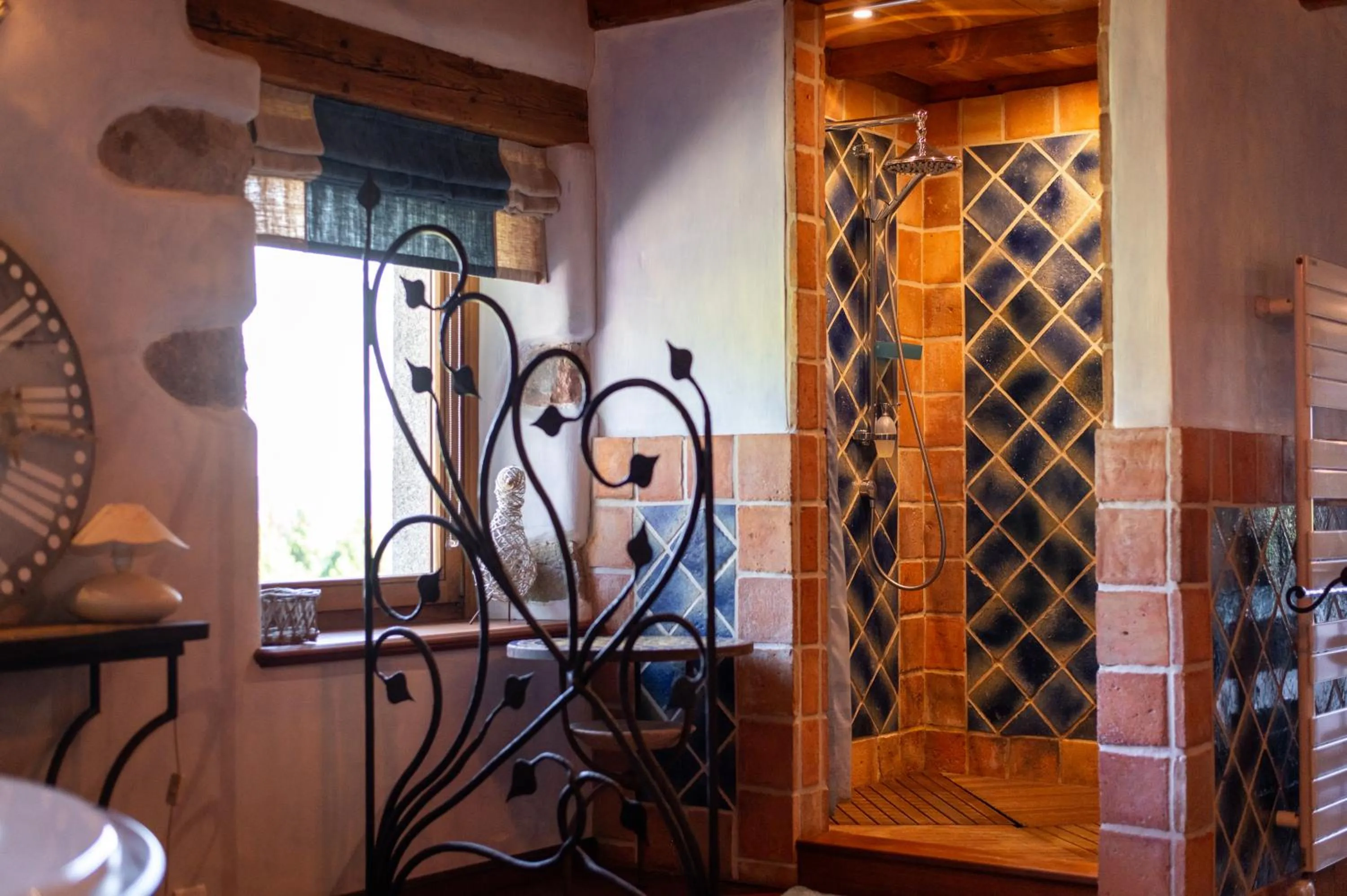 Shower in La Grange d'Hannah - gîte & chambre d’hôtes de charme