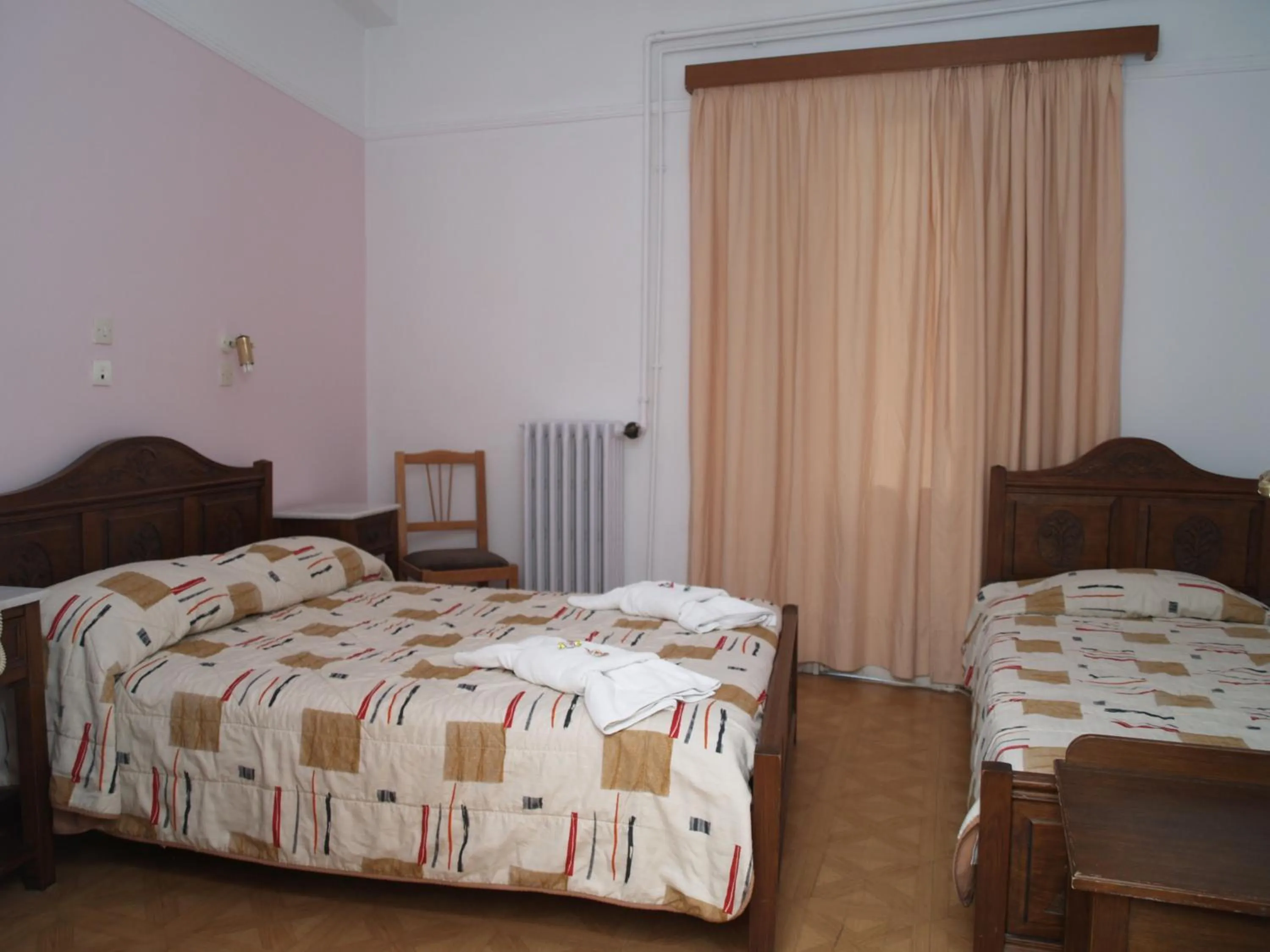 Bed in Acropolis House