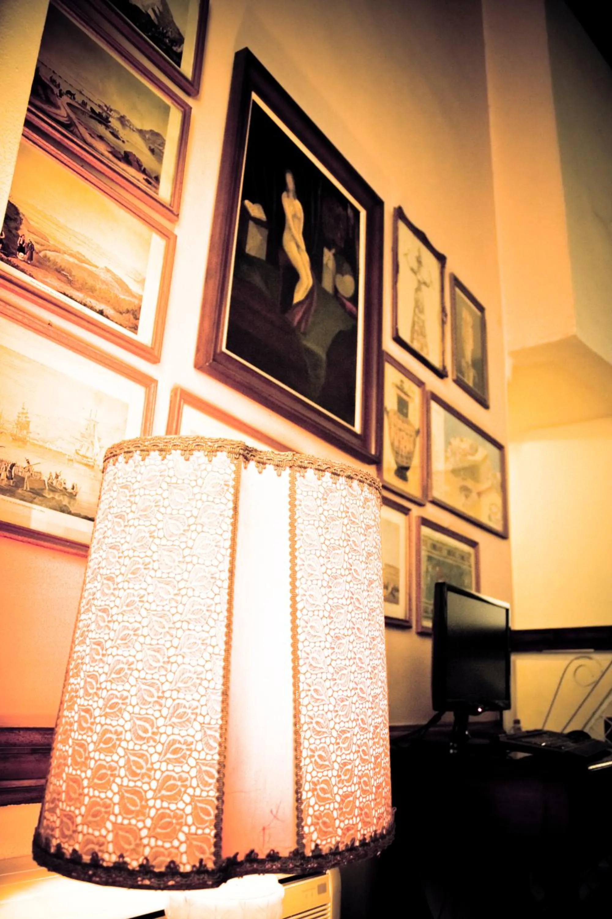 Decorative detail in Acropolis House