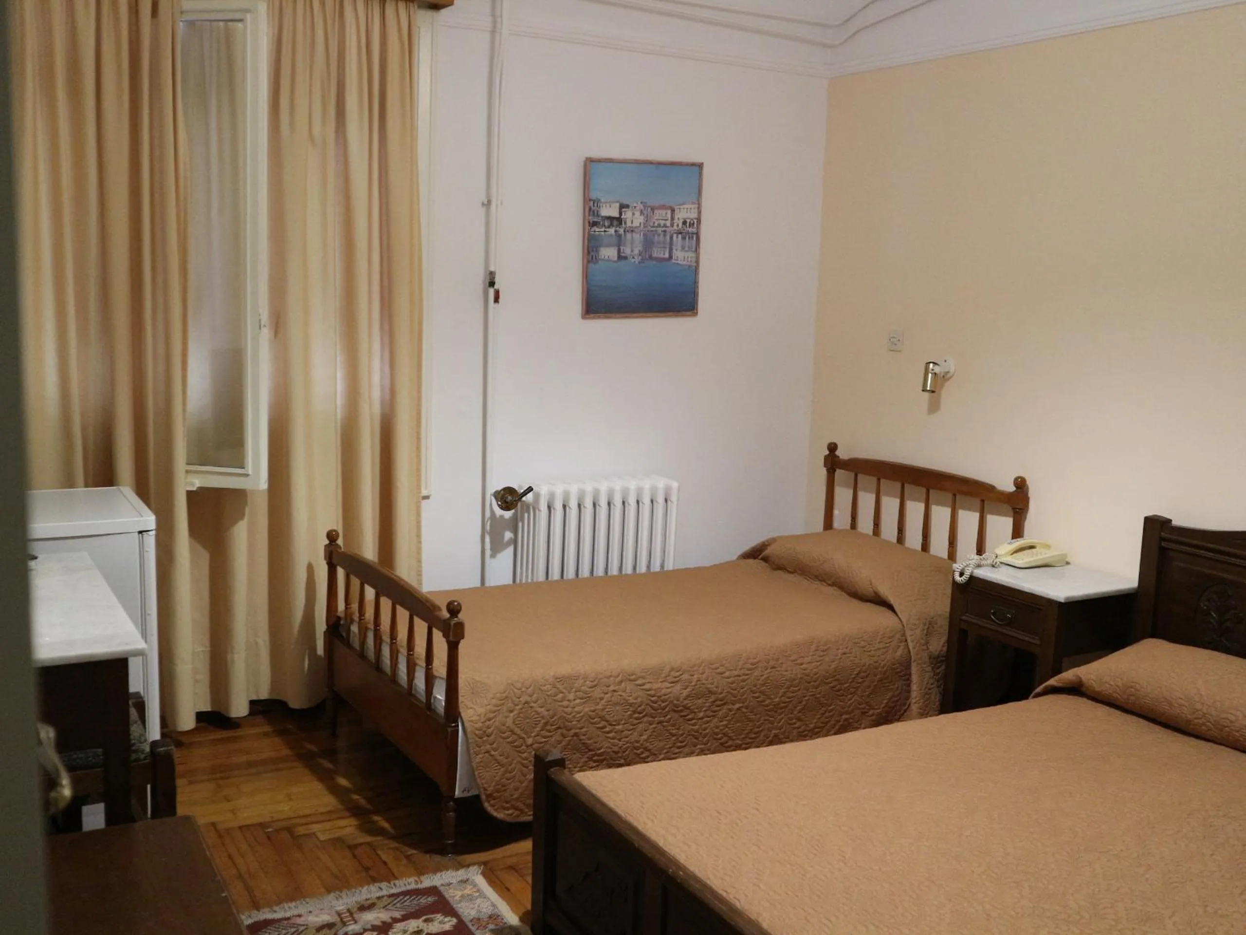 Bed in Acropolis House