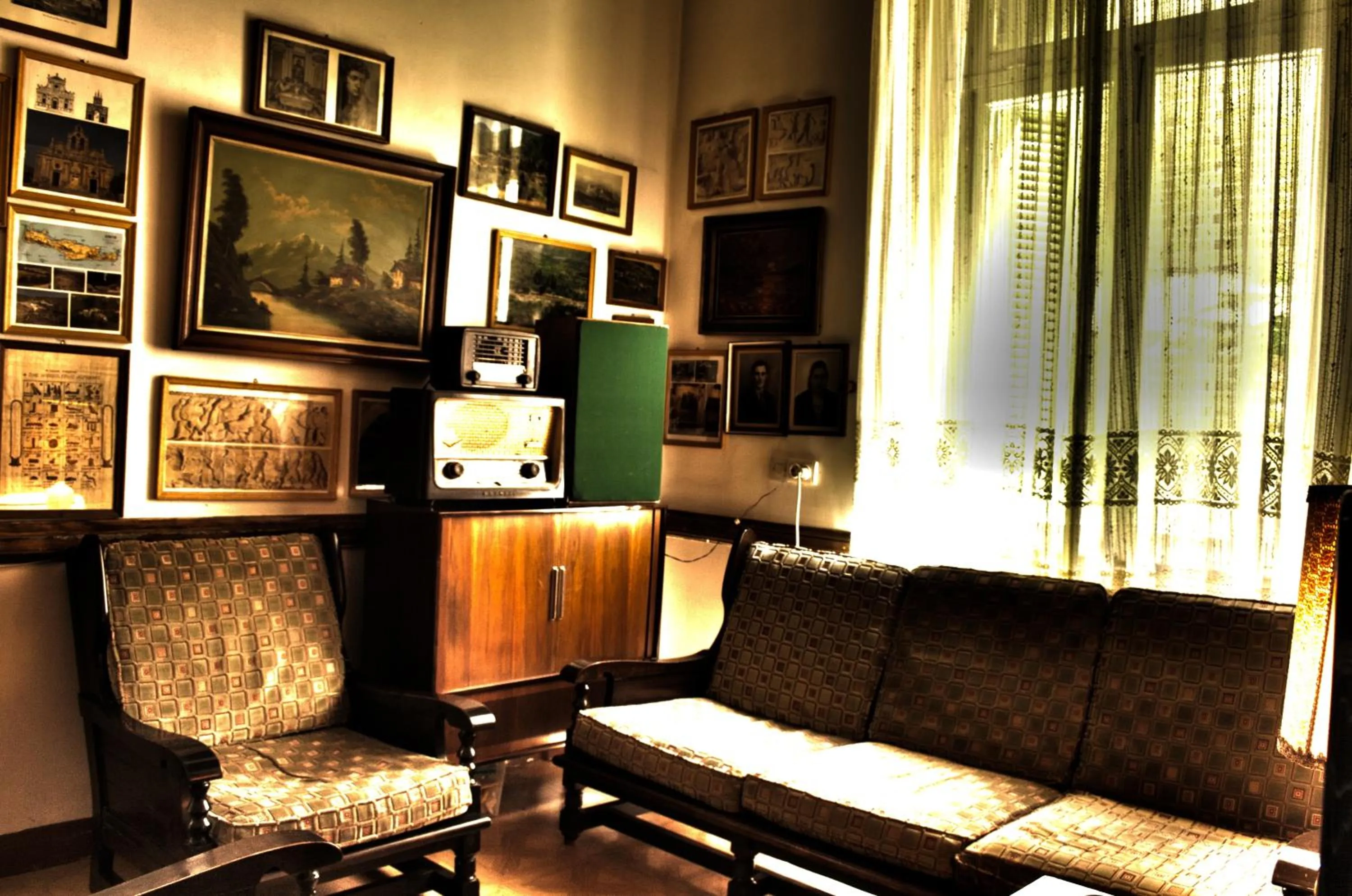 Lobby or reception in Acropolis House