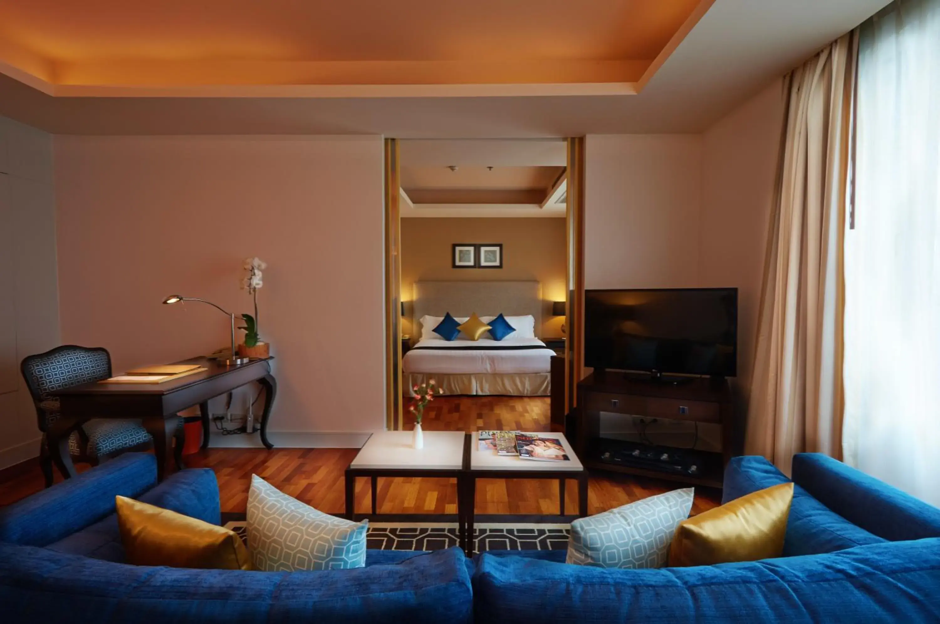 Living room in The Duchess Hotel Living room in The Duchess Hotel