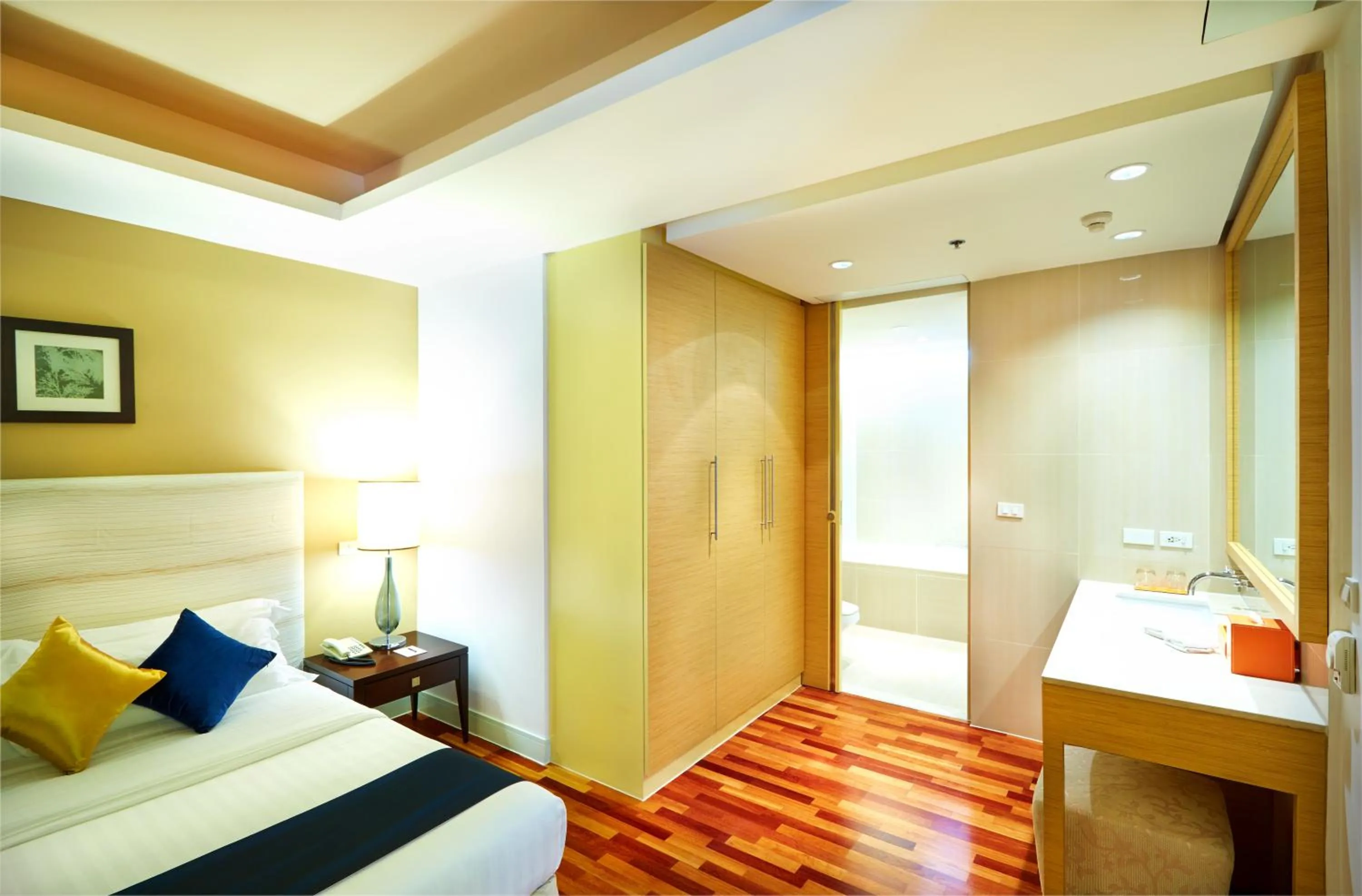 Bed in The Duchess Hotel