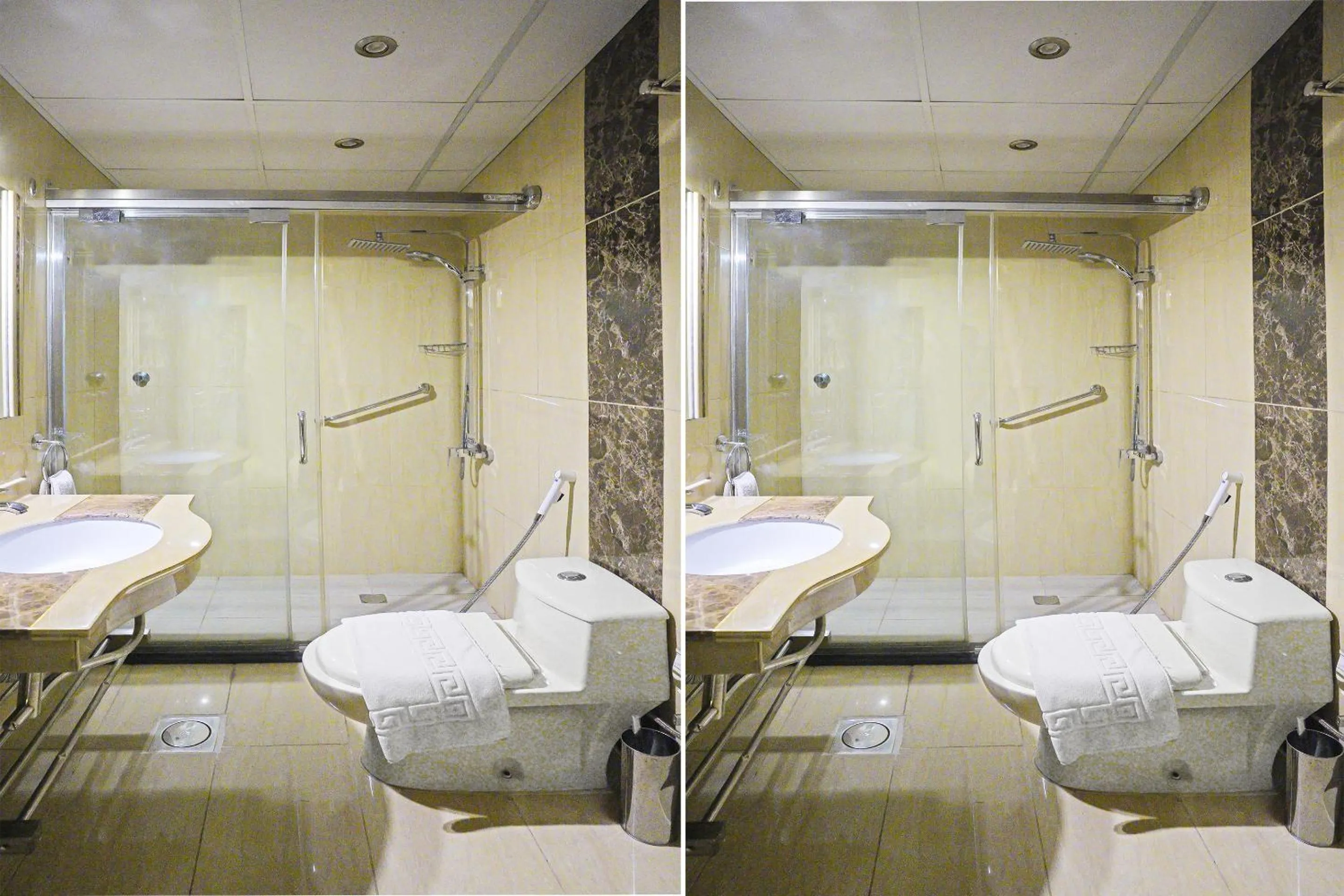 Bathroom in Garden Palace Hotel