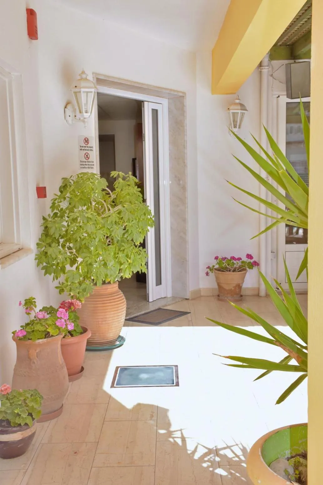 Patio in Irini Apartments