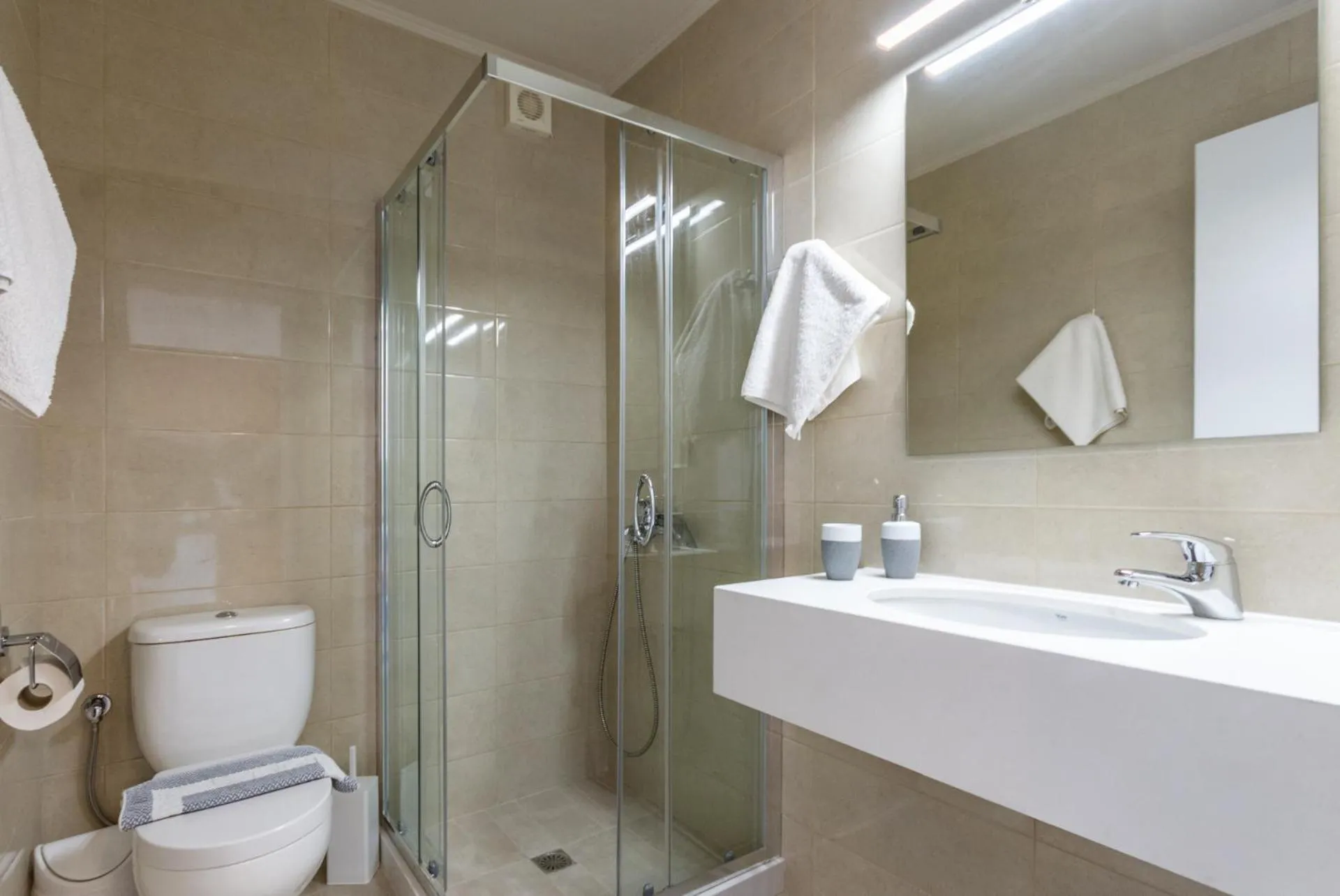 Shower in Irini Apartments