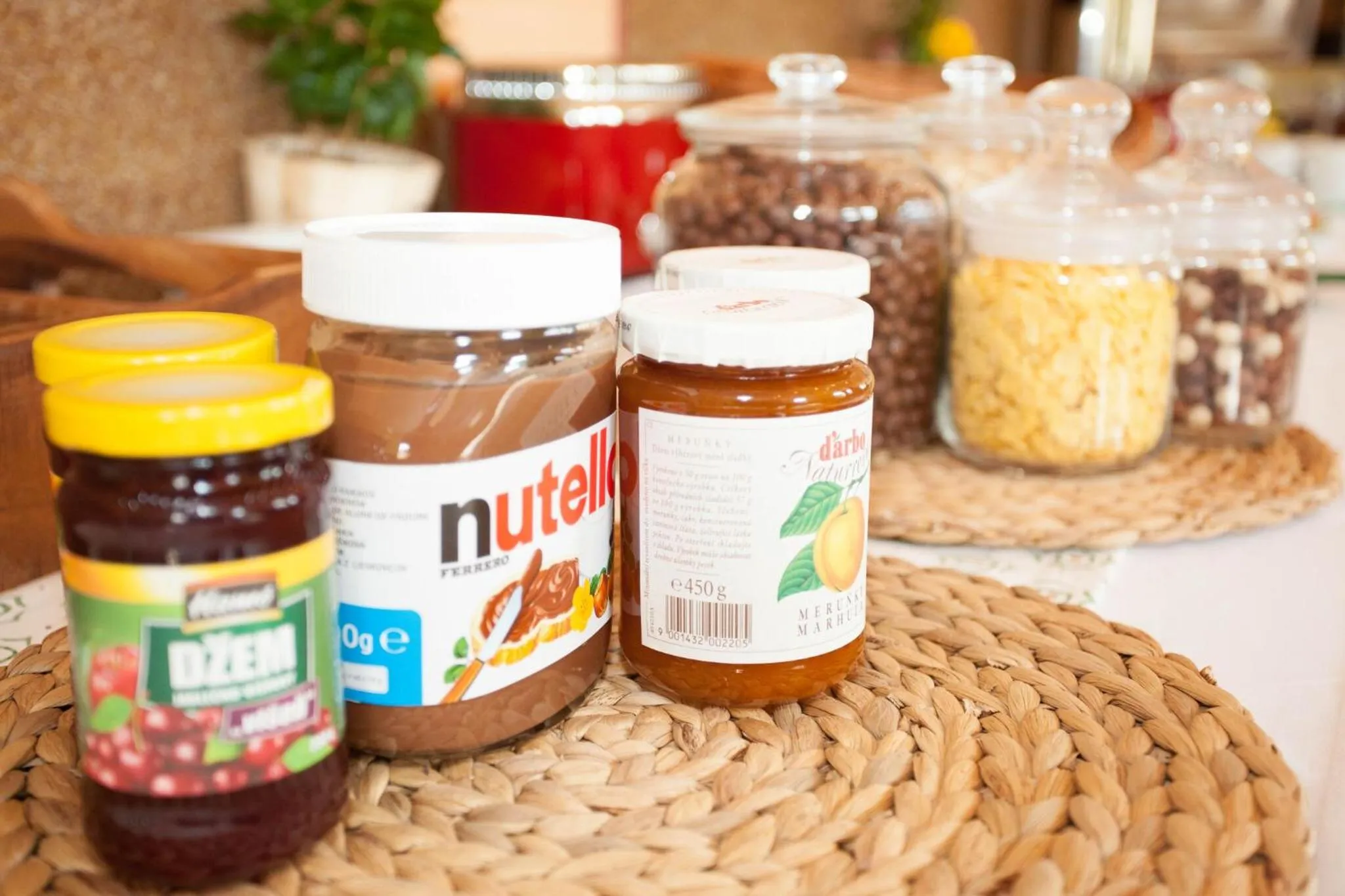 Continental breakfast in Hotel Taxis Bratislava