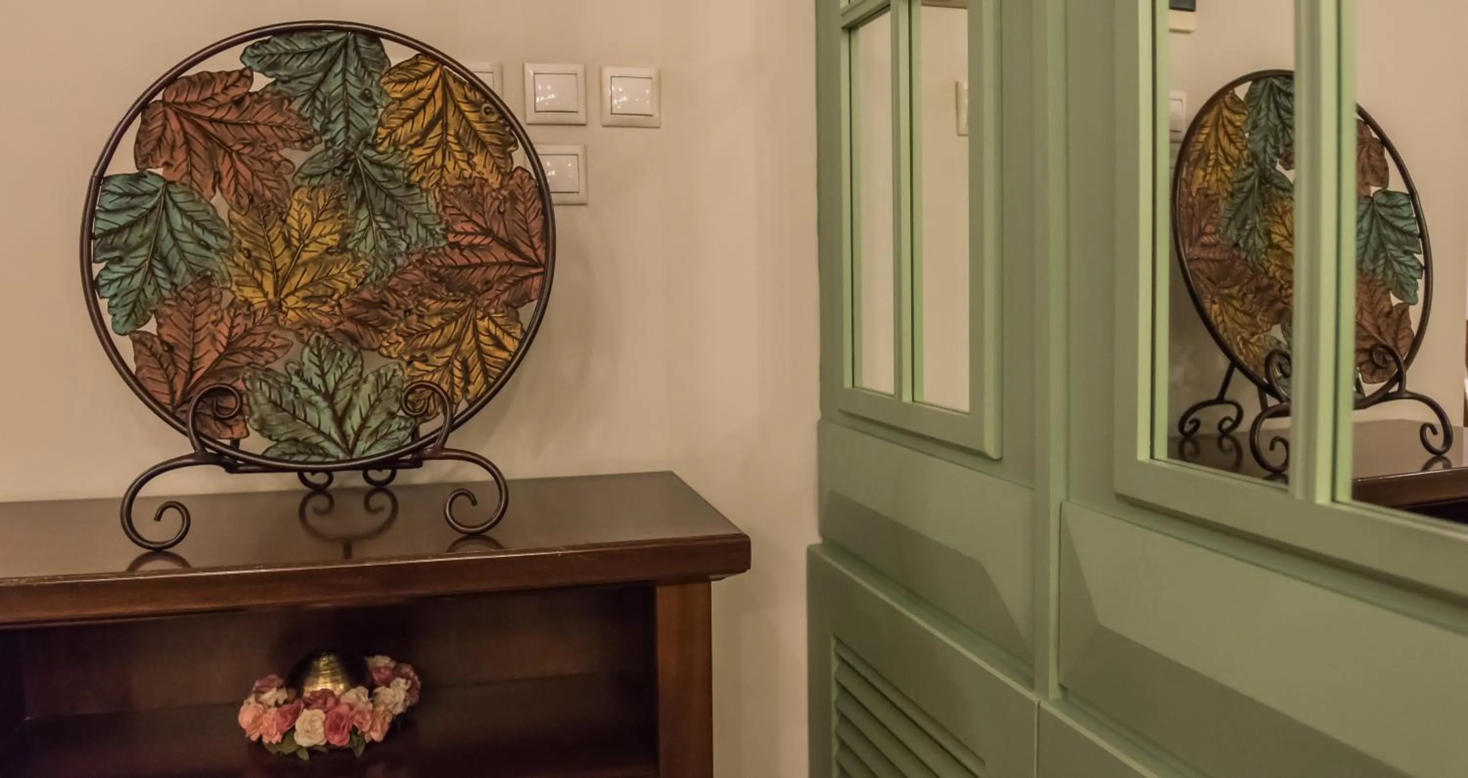 Decorative detail in City Hotel Apollonion