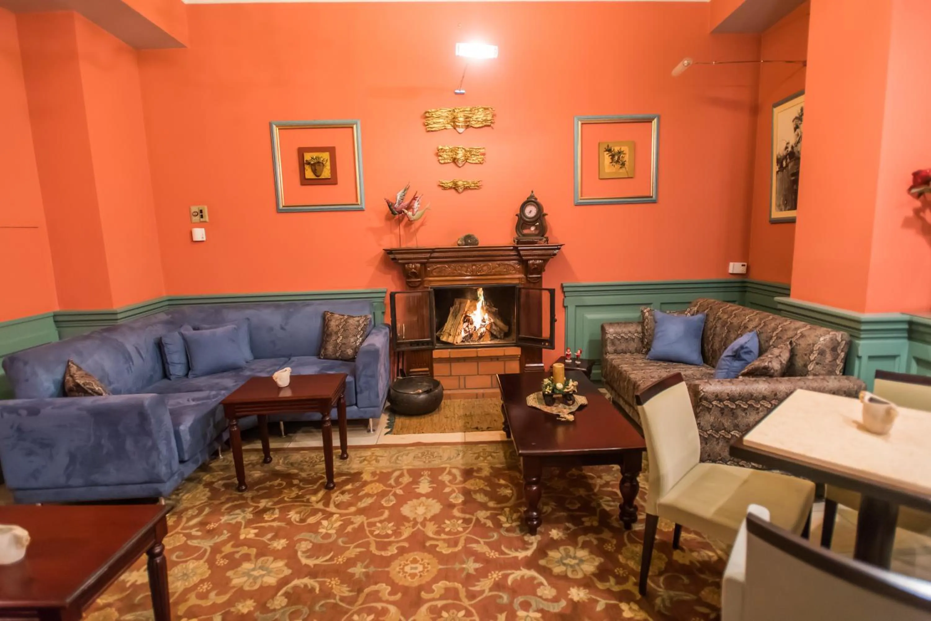 Lobby or reception in City Hotel Apollonion