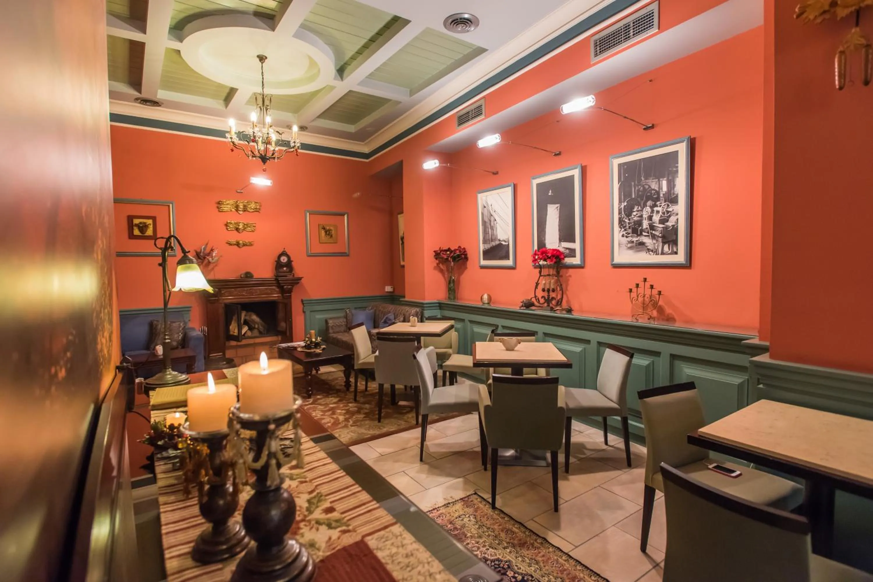 Lobby or reception in City Hotel Apollonion