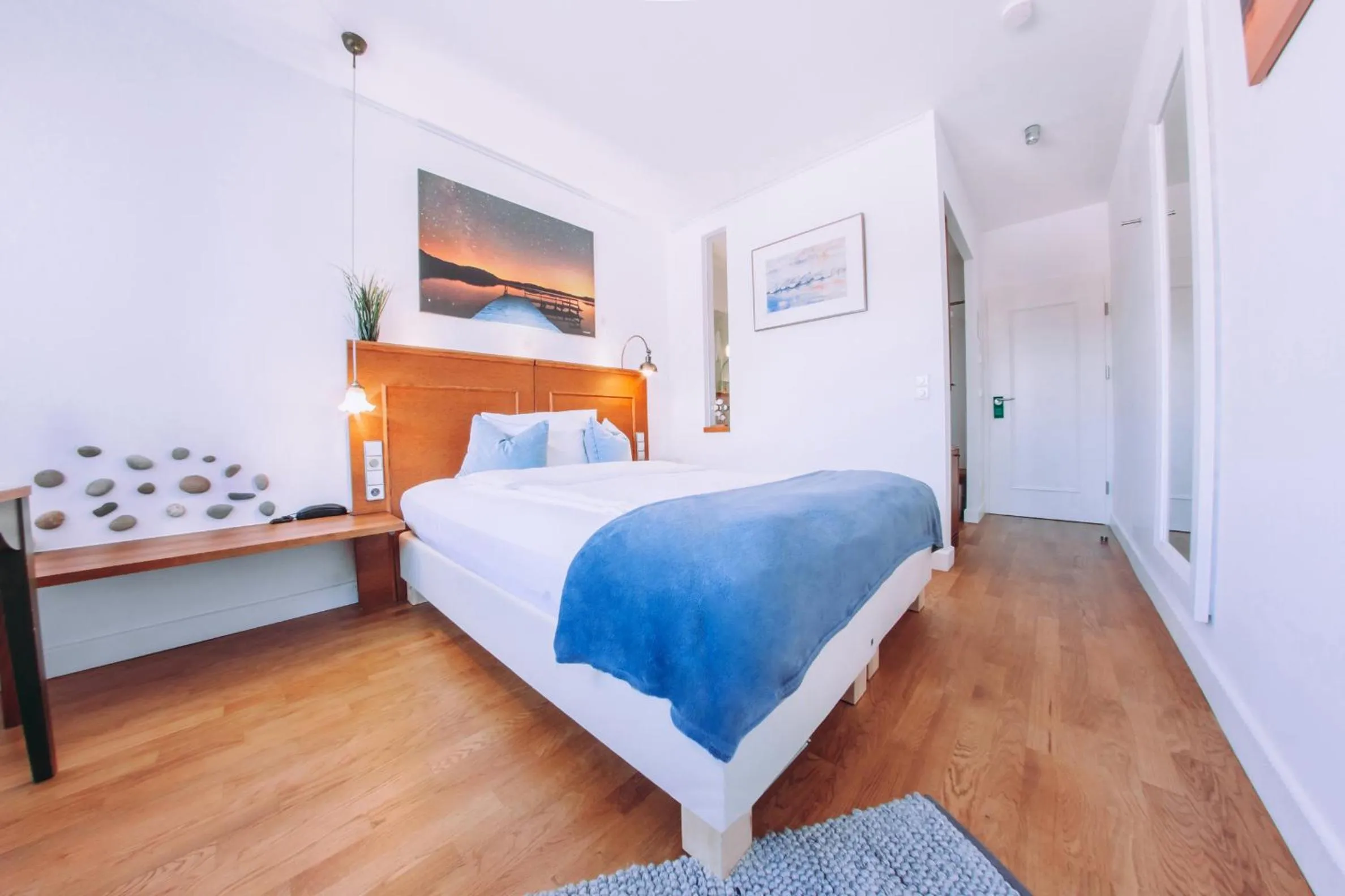 Bed in Hotel Zum Ochsen