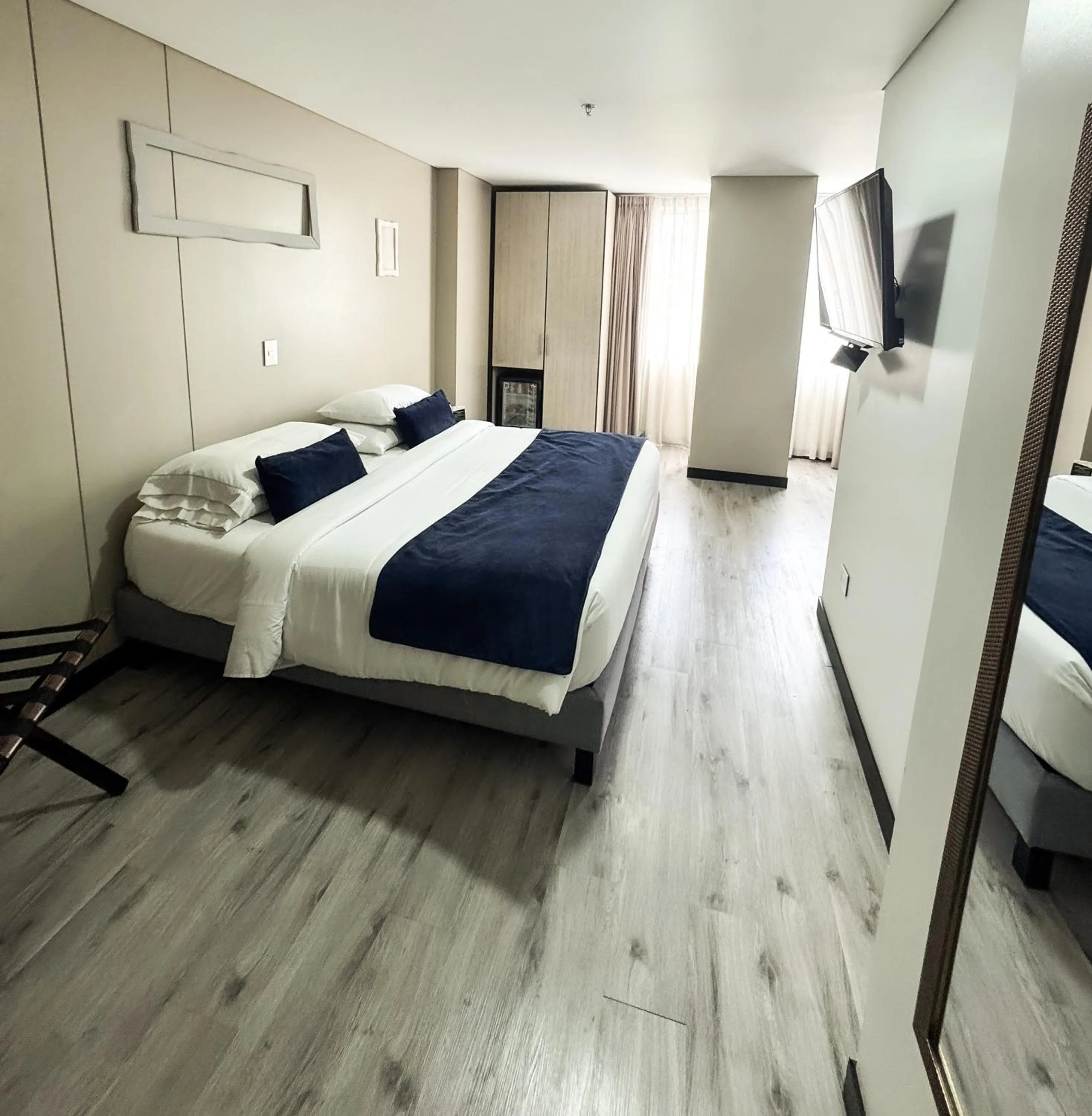 Bed in Hotel WLH Silver Bogota - White Lighthouse