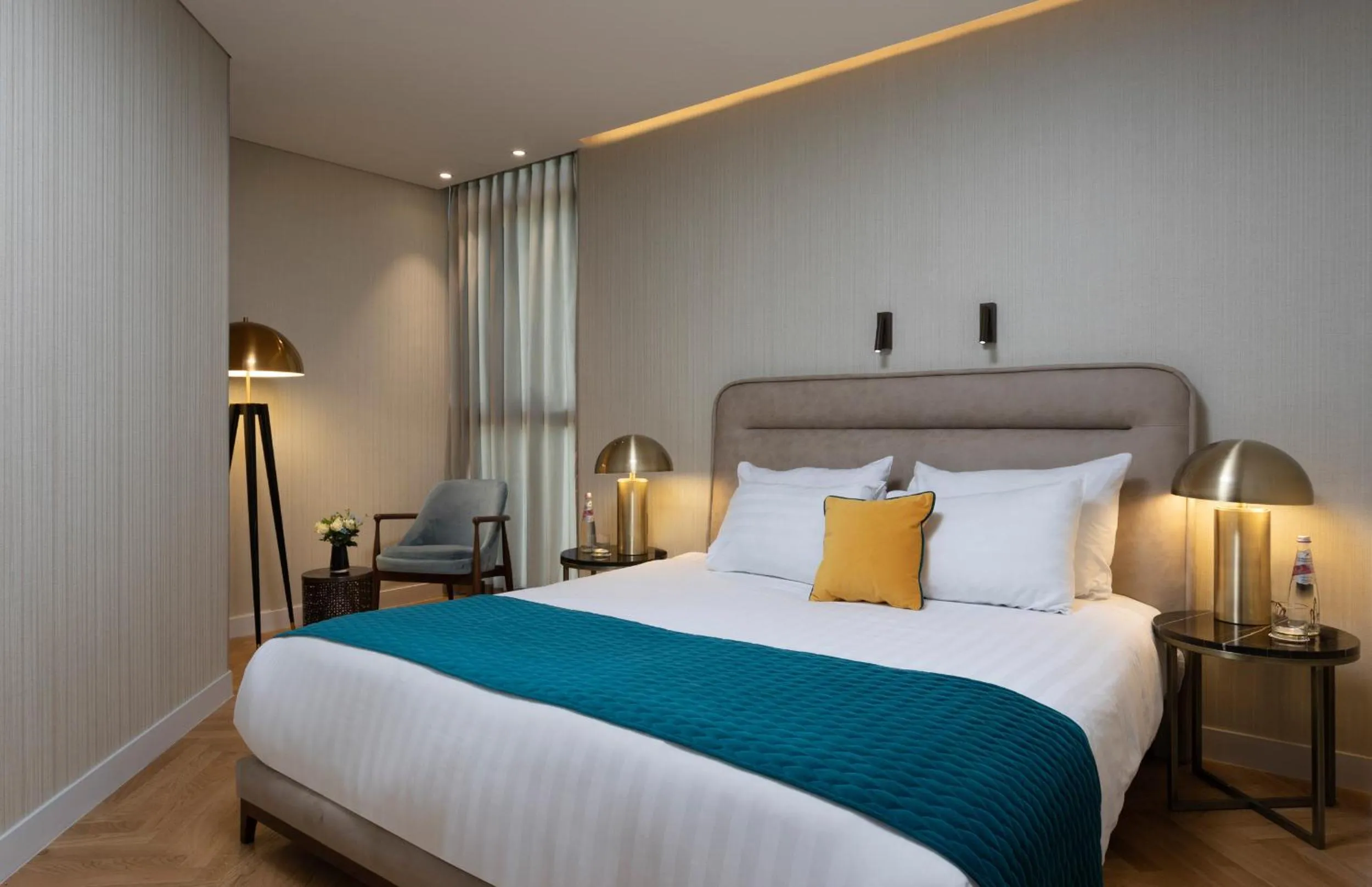 Bed in VERT Jerusalem by AFI Hotel