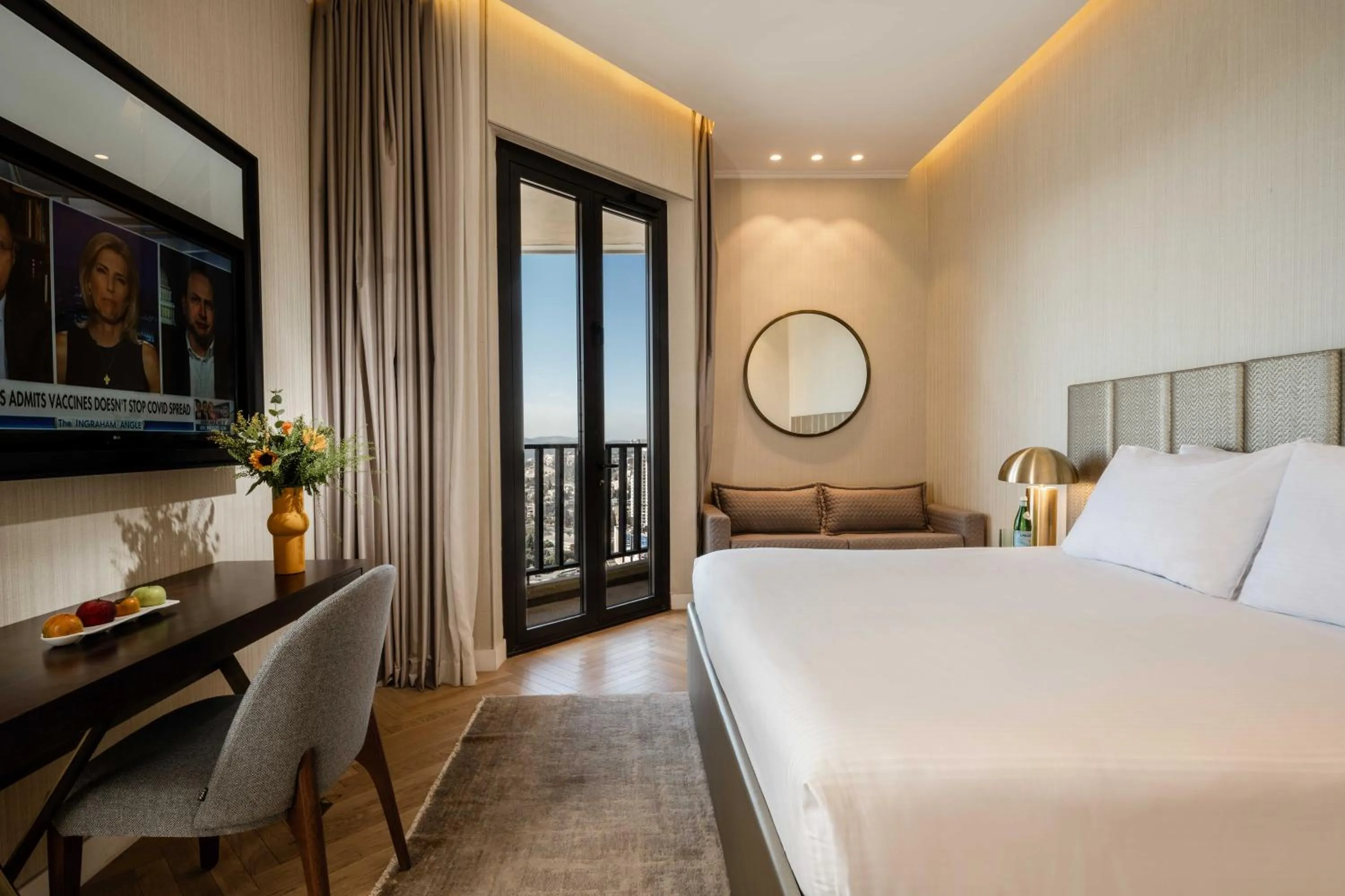 Bed in VERT Jerusalem by AFI Hotel