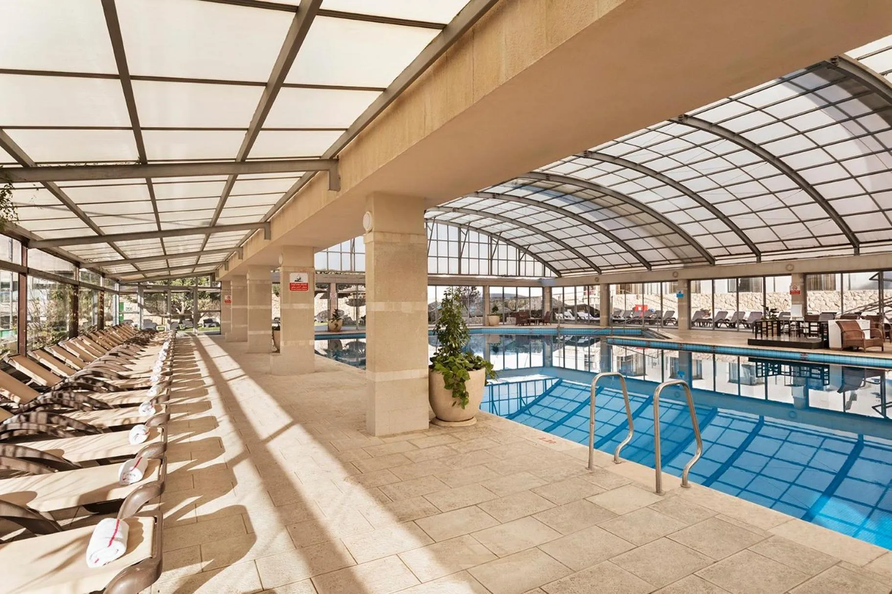 Swimming pool in VERT Jerusalem by AFI Hotel