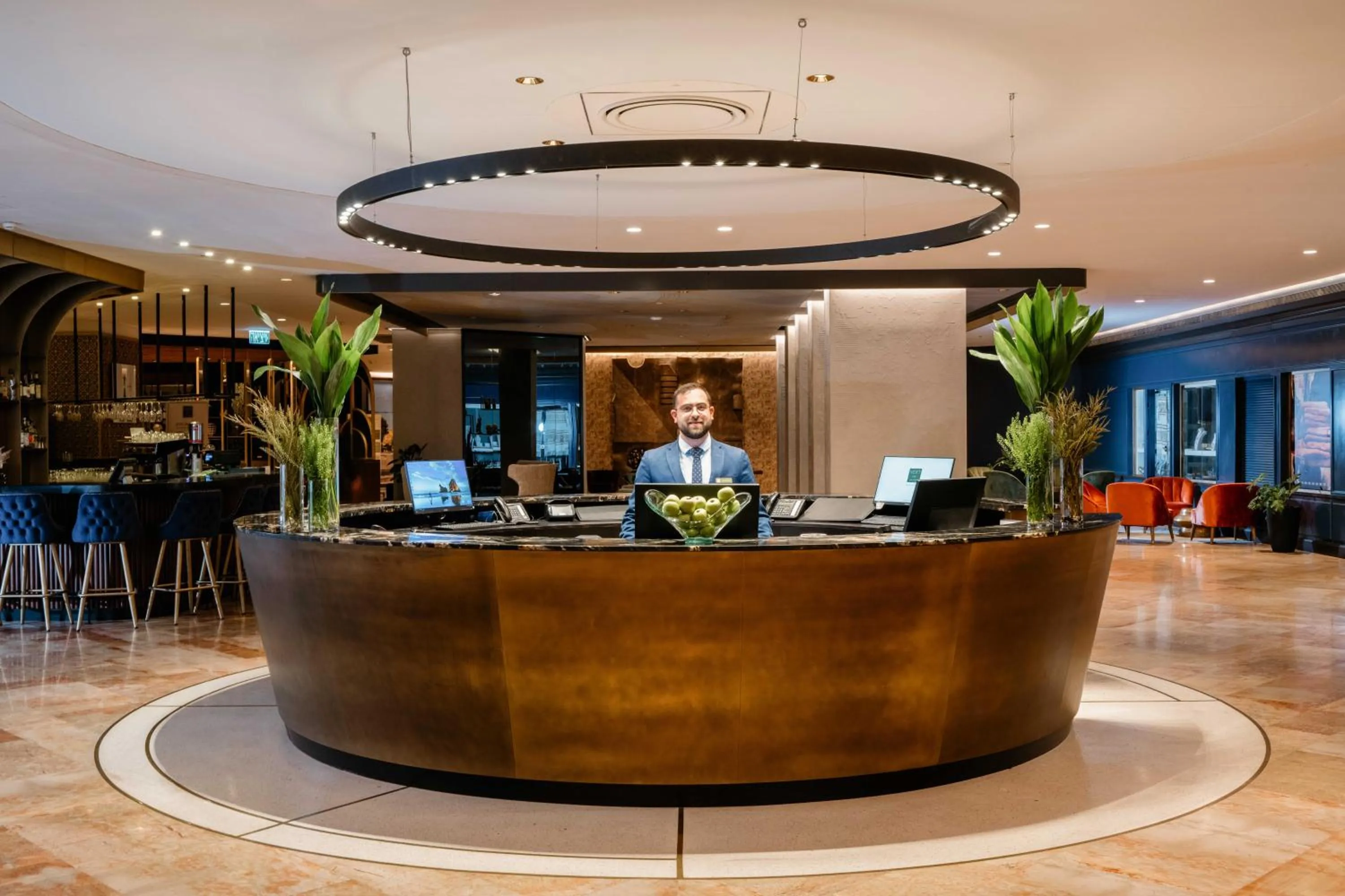 Lobby or reception in VERT Jerusalem by AFI Hotel