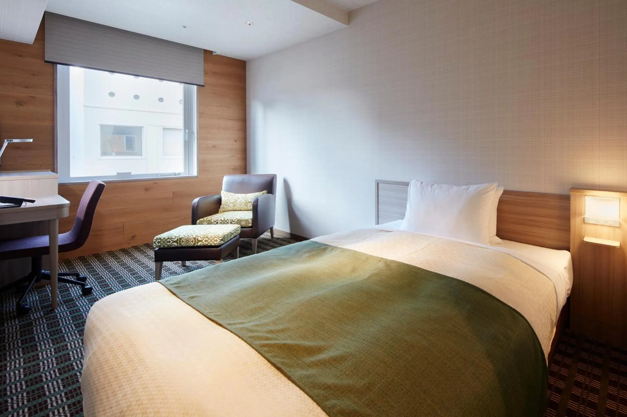 Bed in Garden Hotel Shizuoka