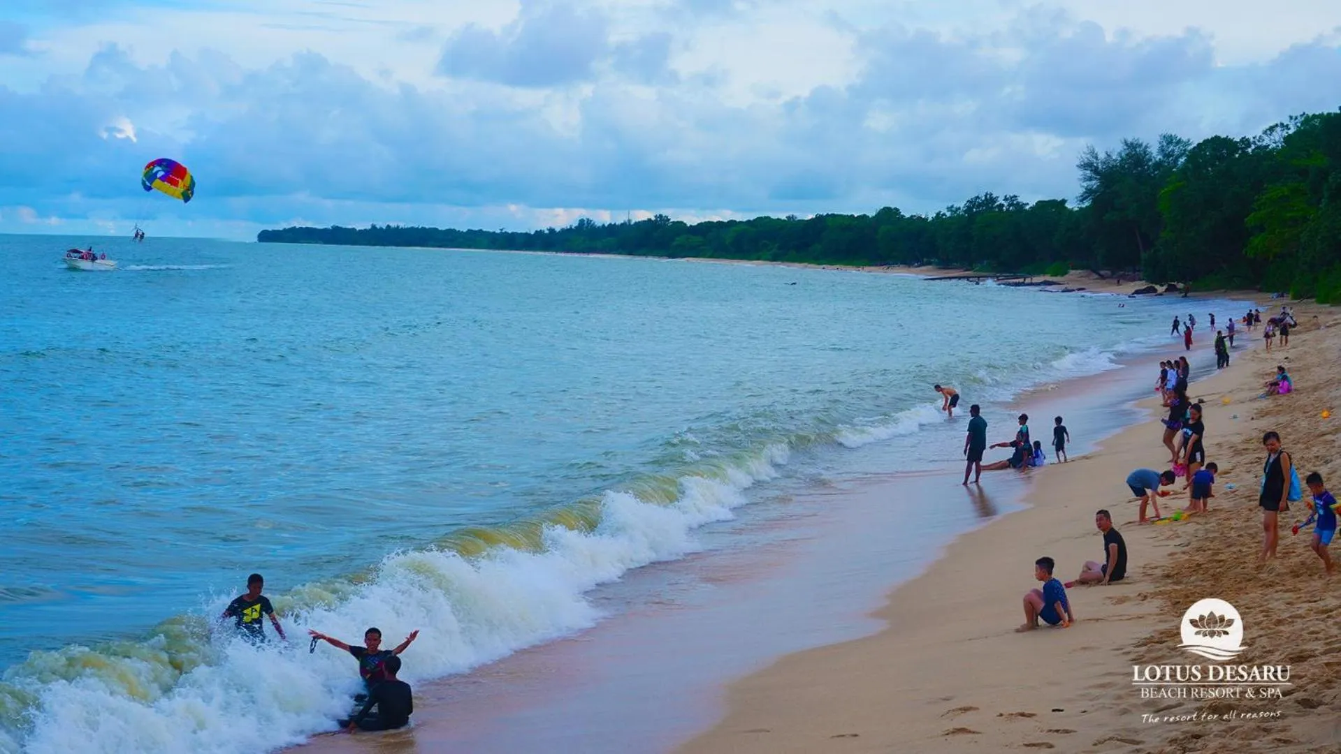 Beach in Lotus Desaru Beach Resort & Spa