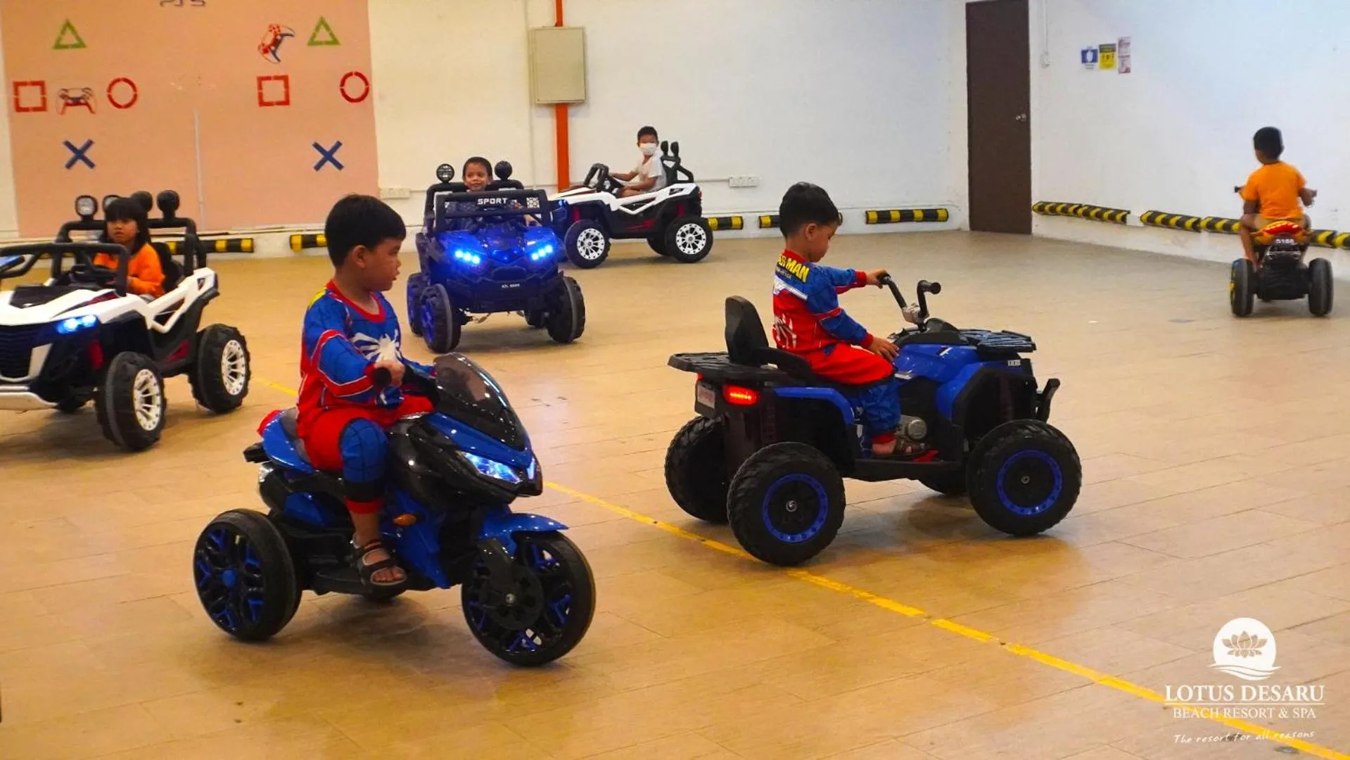 Children play ground in Lotus Desaru Beach Resort & Spa