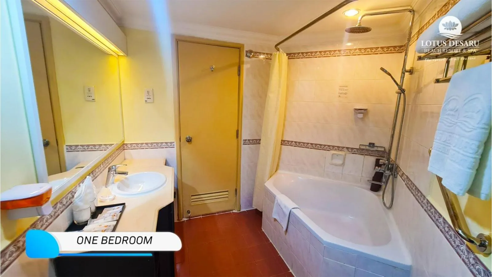 Shower in Lotus Desaru Beach Resort & Spa