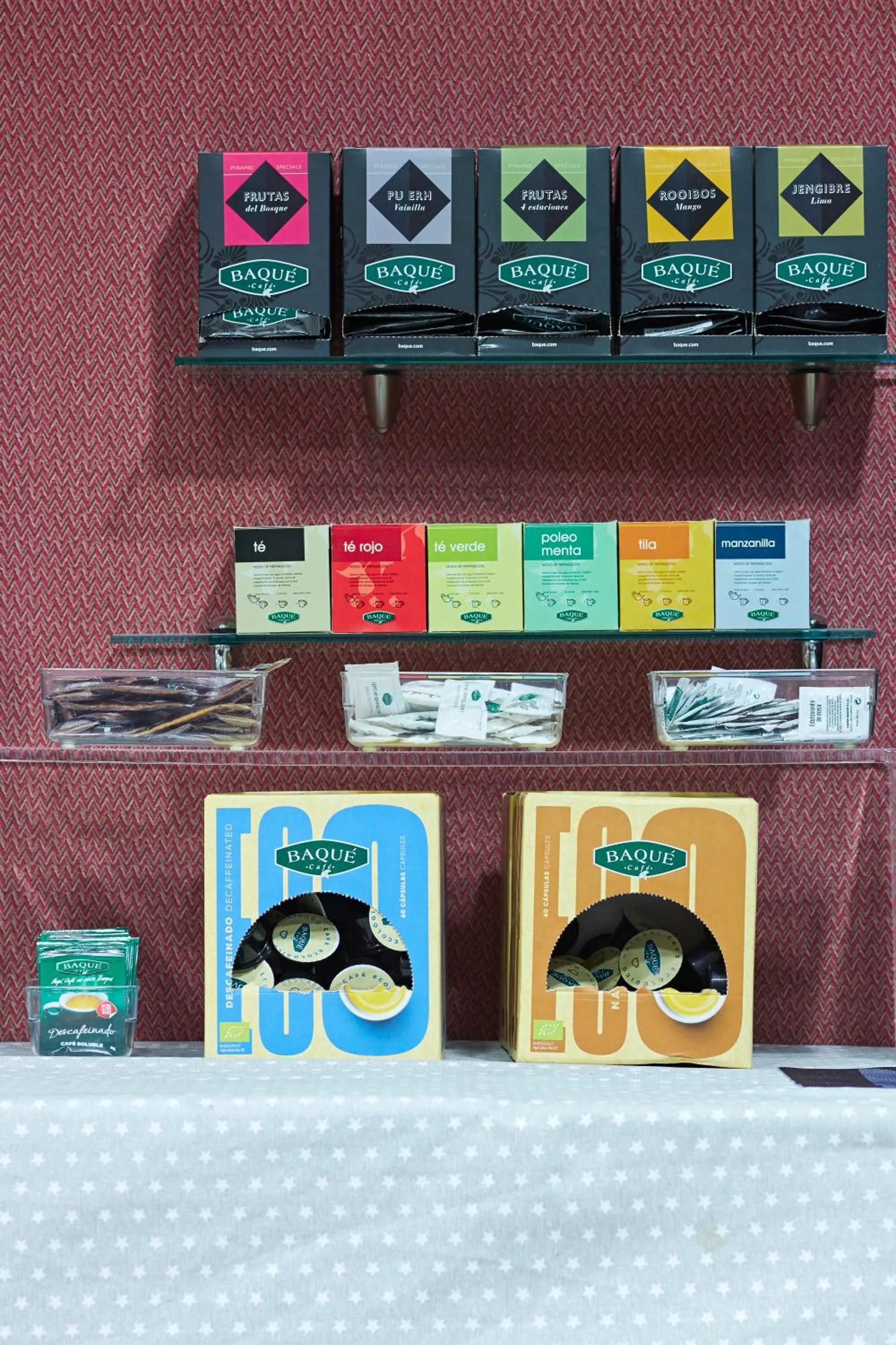 Food and drinks in Hotel San Jorge