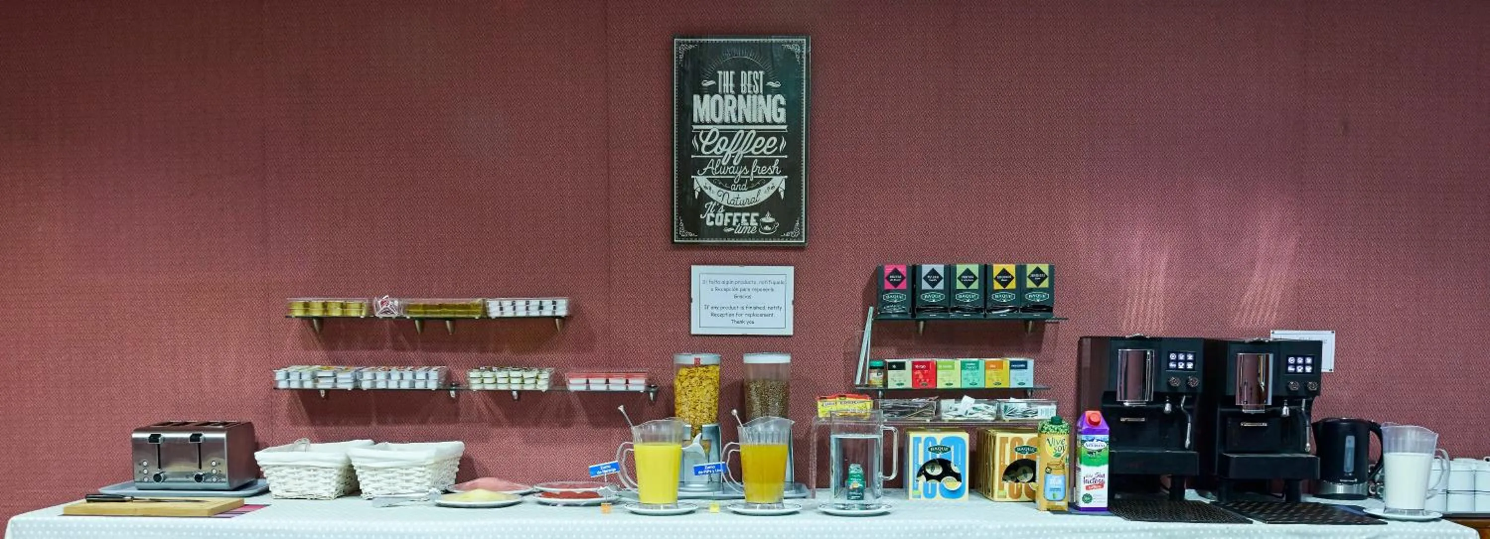Food close-up in Hotel San Jorge