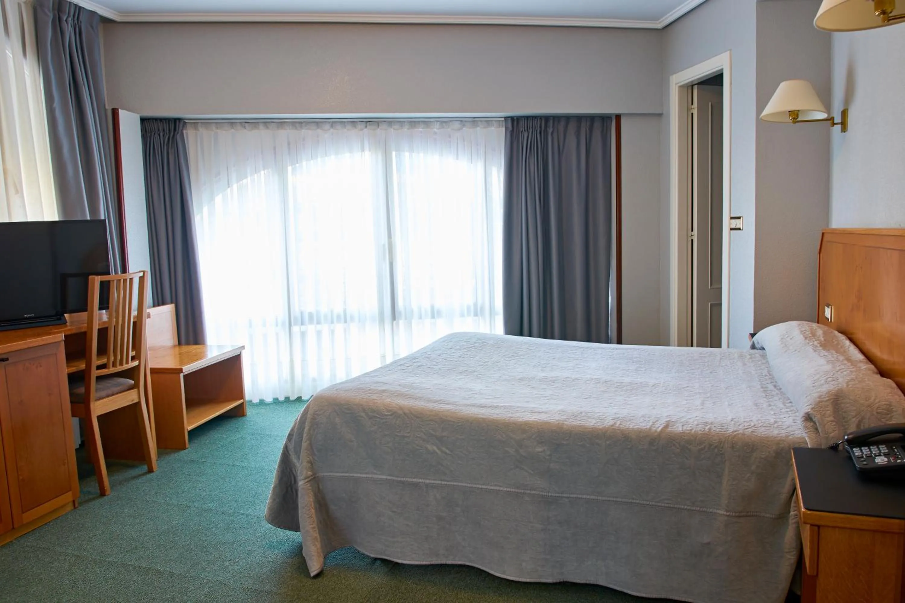 Bed in Hotel San Jorge