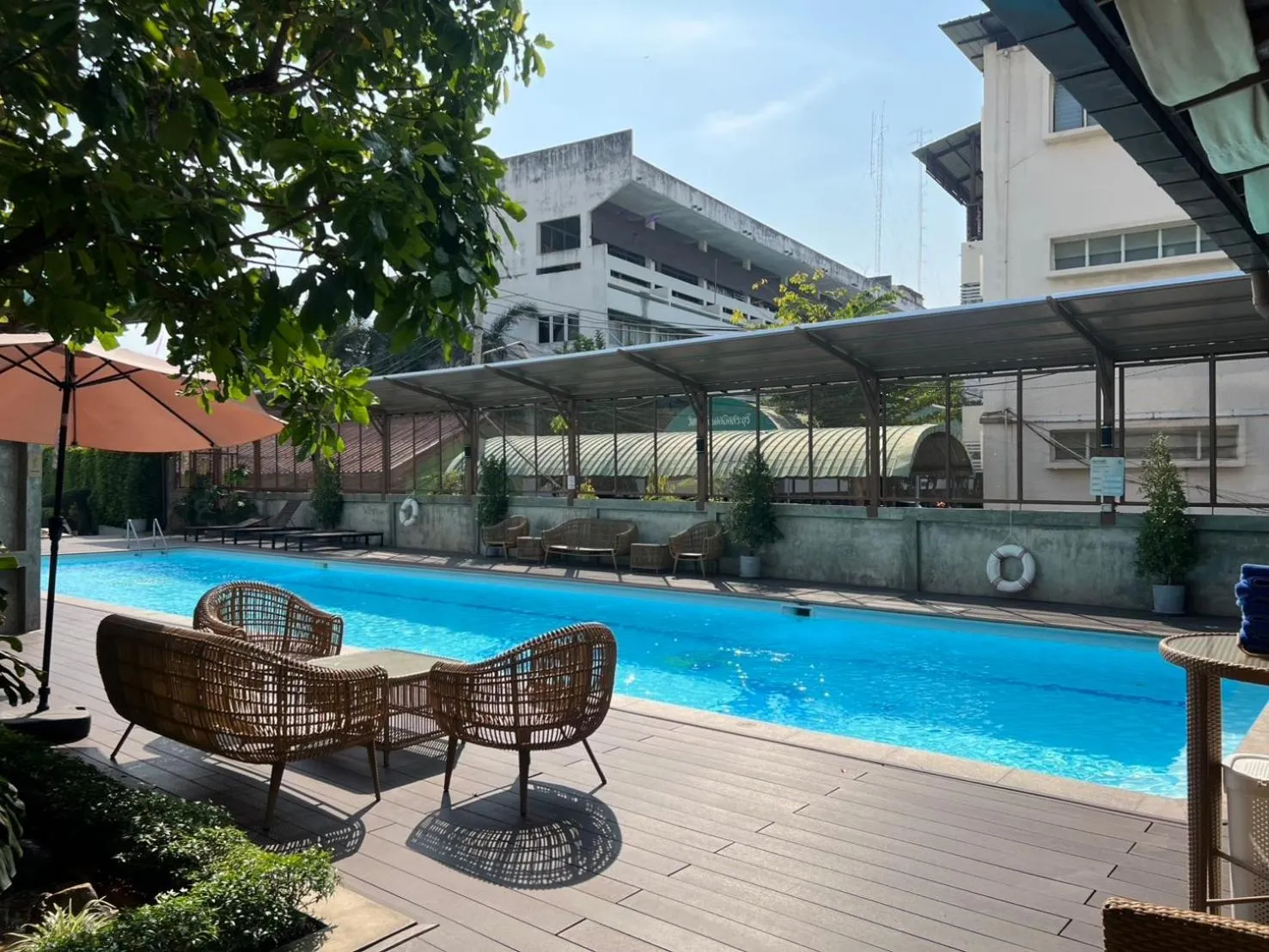 Swimming pool in Glai Gan Place Hotel