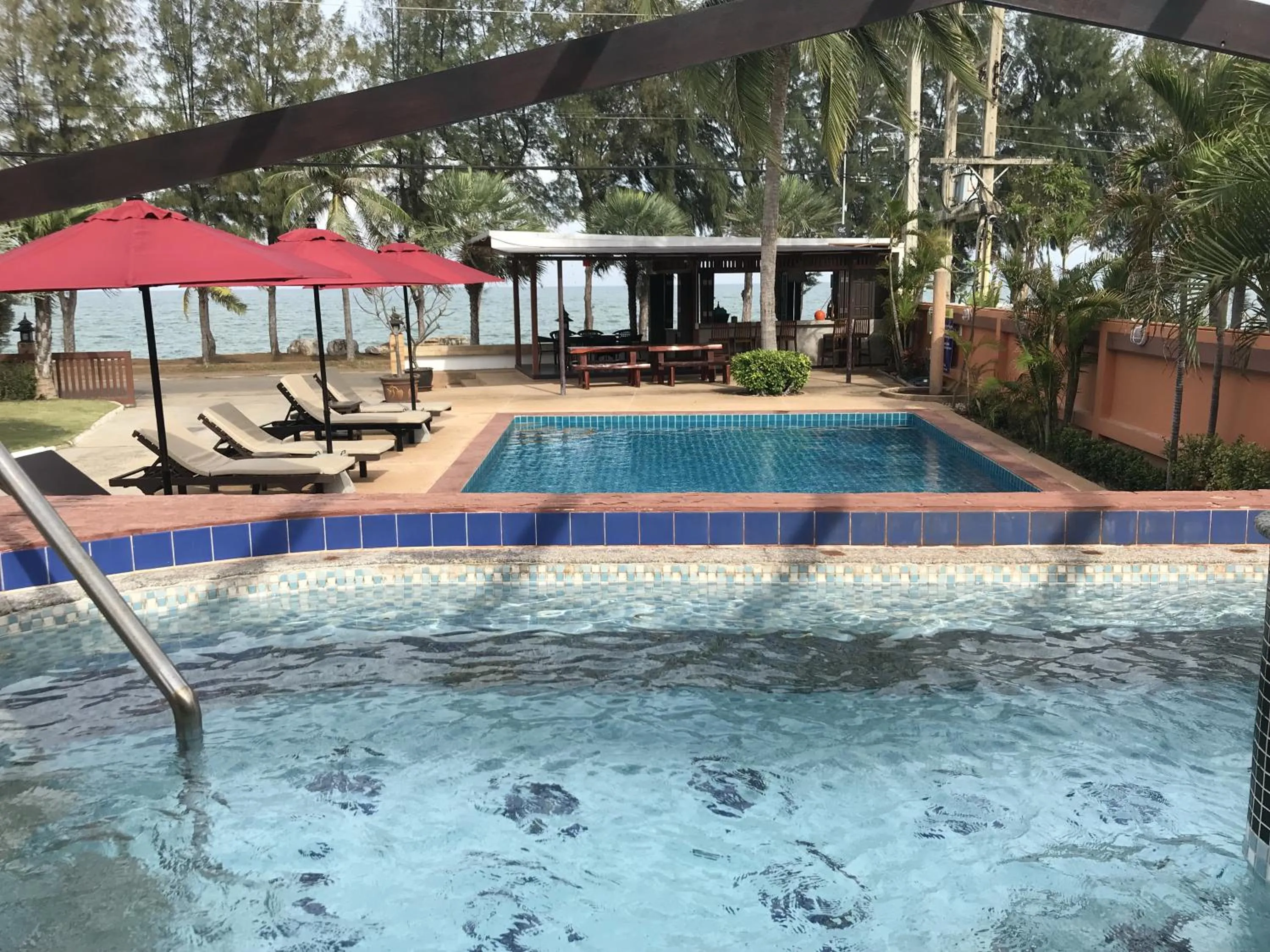 Swimming pool in Palm Beach Resort
