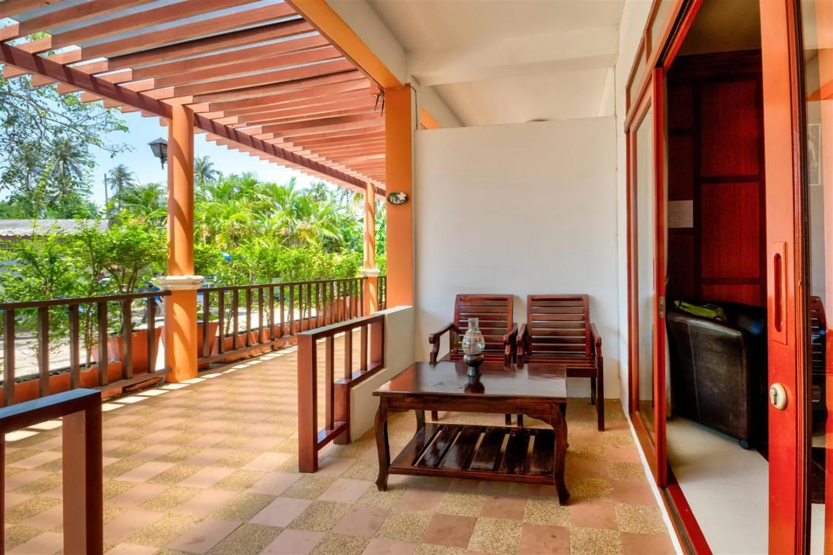 Balcony/Terrace in Palm Beach Resort