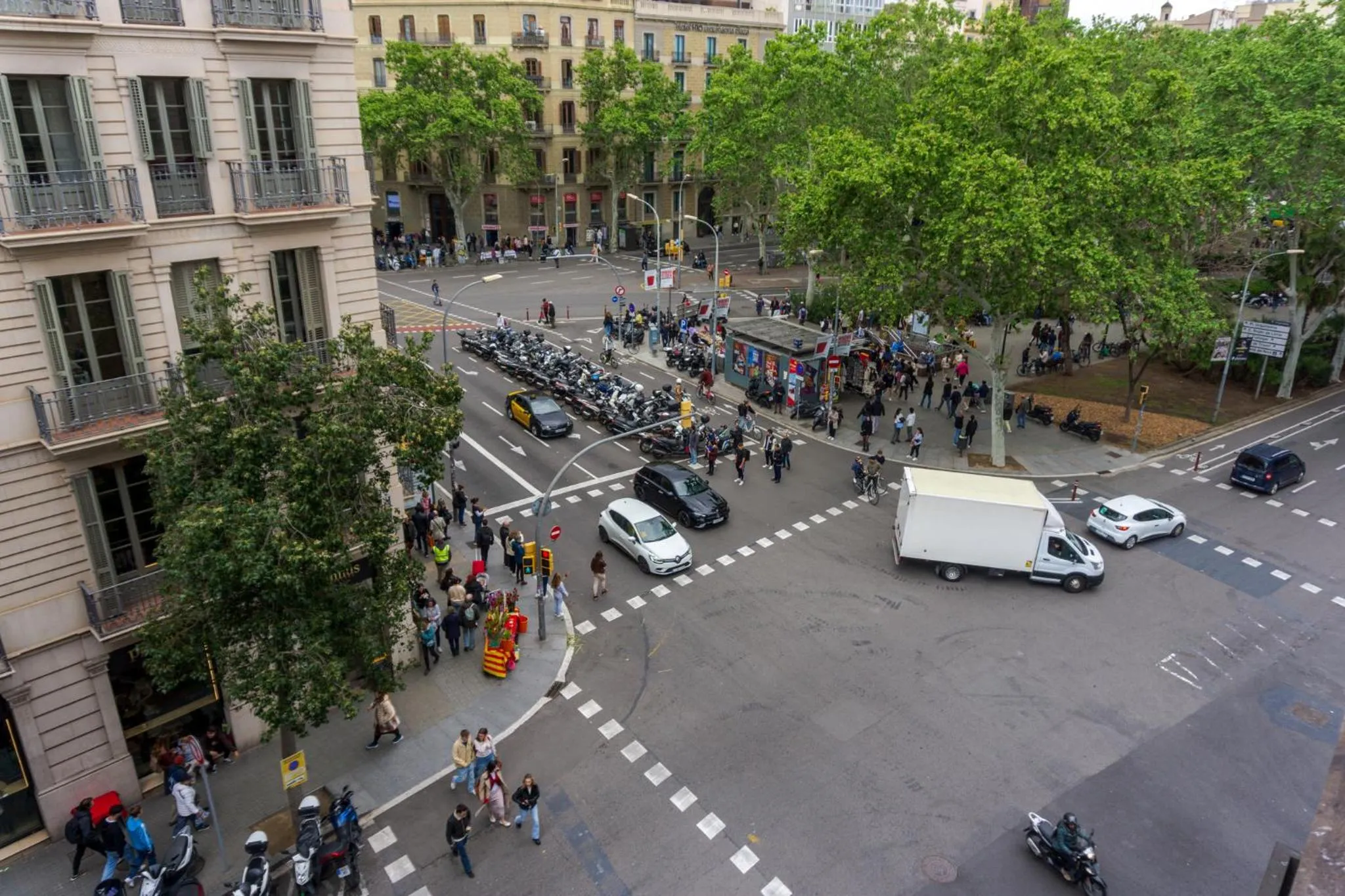 View (from property/room) in Fontanella Green House