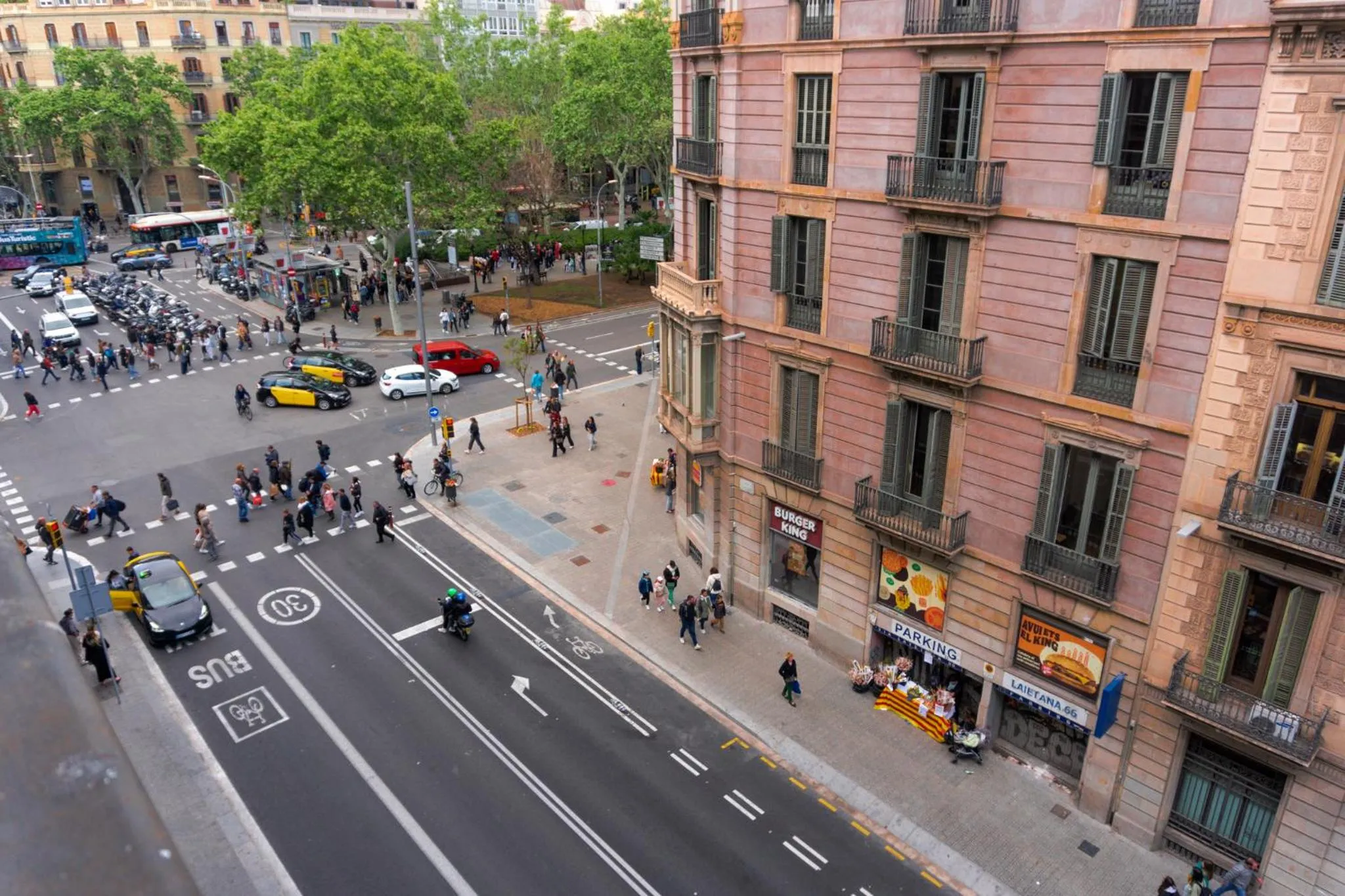 View (from property/room) in Fontanella Green House