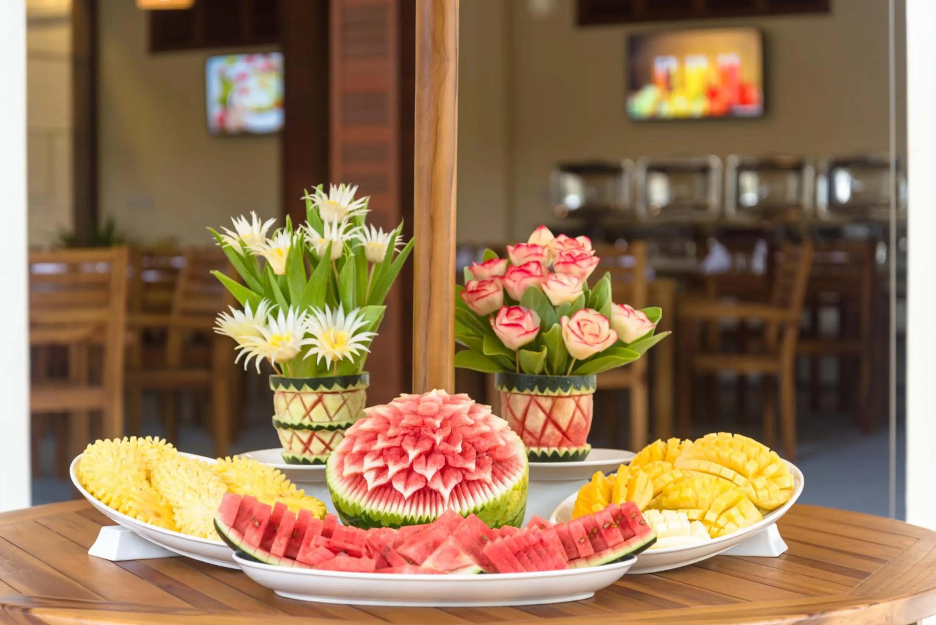 Food and drinks in Araamu Hotels Maldives at Dhiffushi