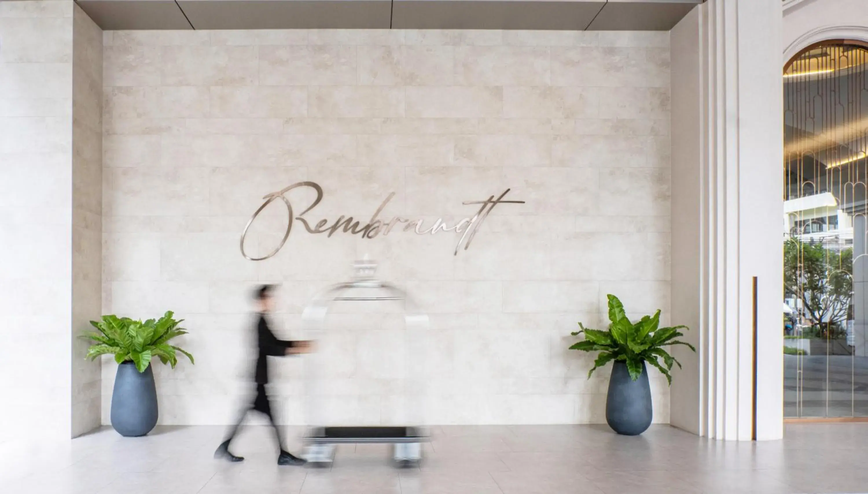 Facade/entrance in Rembrandt Hotel Bangkok Facade/entrance in Rembrandt Hotel Bangkok