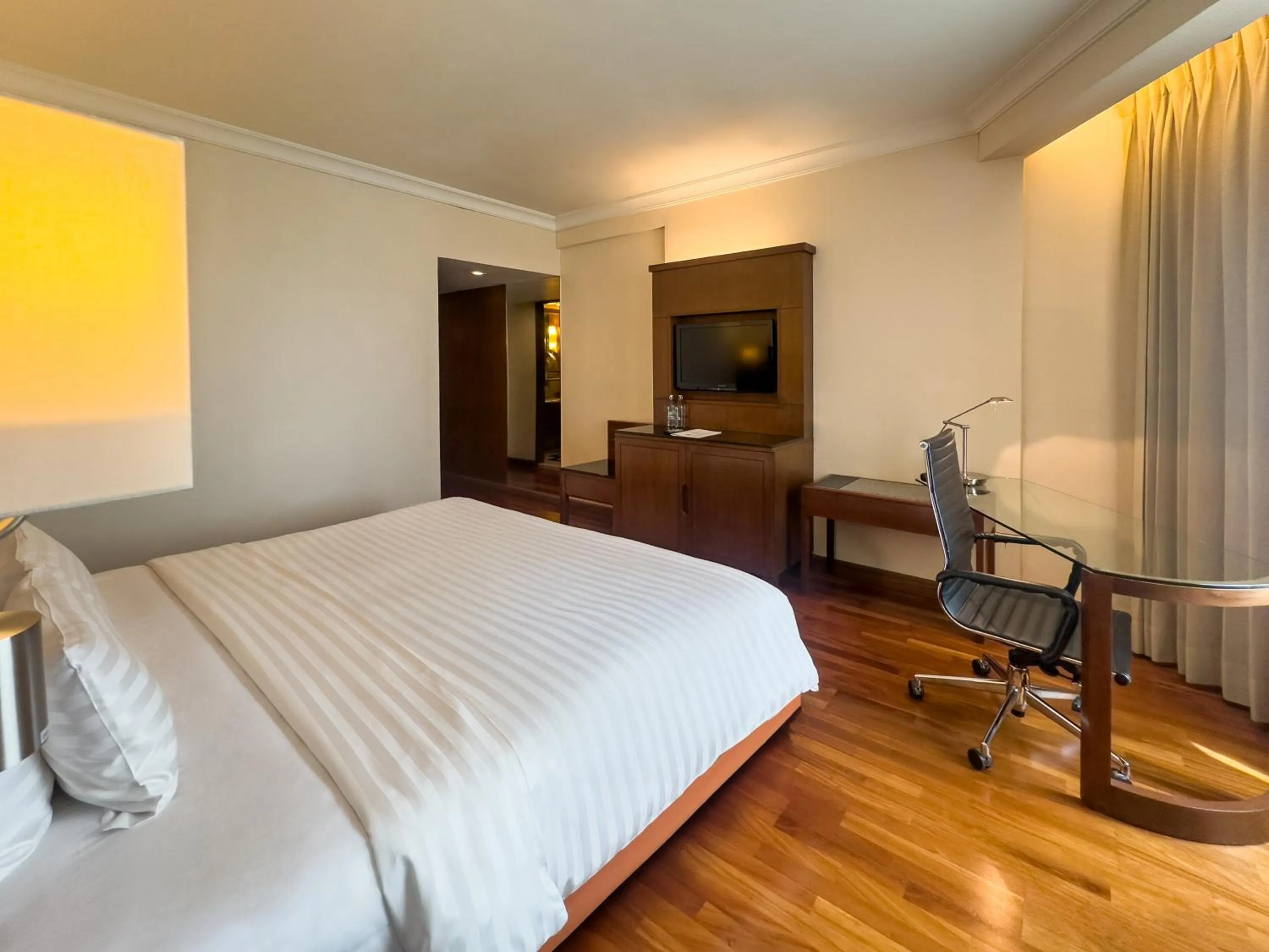 Bed in Rembrandt Hotel Bangkok