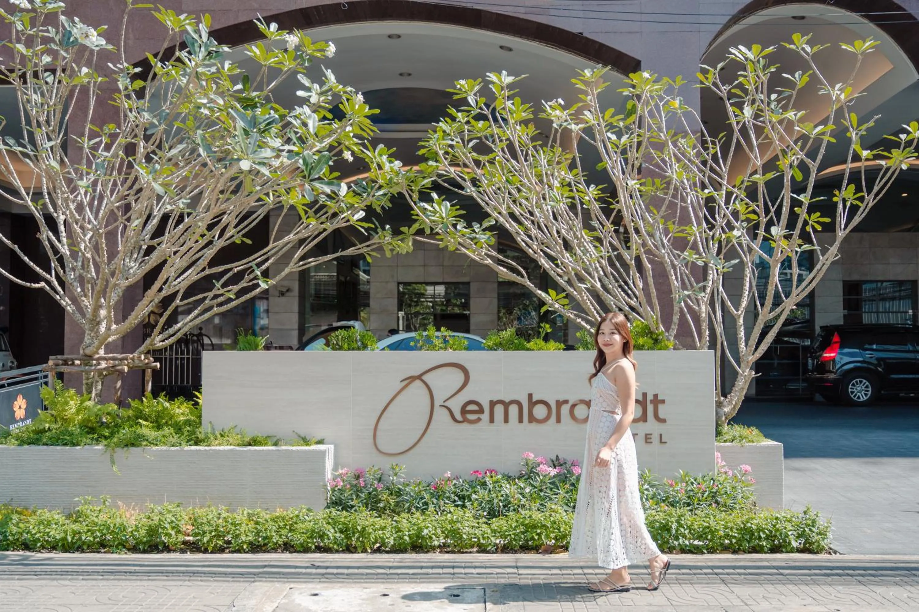 Facade/entrance in Rembrandt Hotel Bangkok